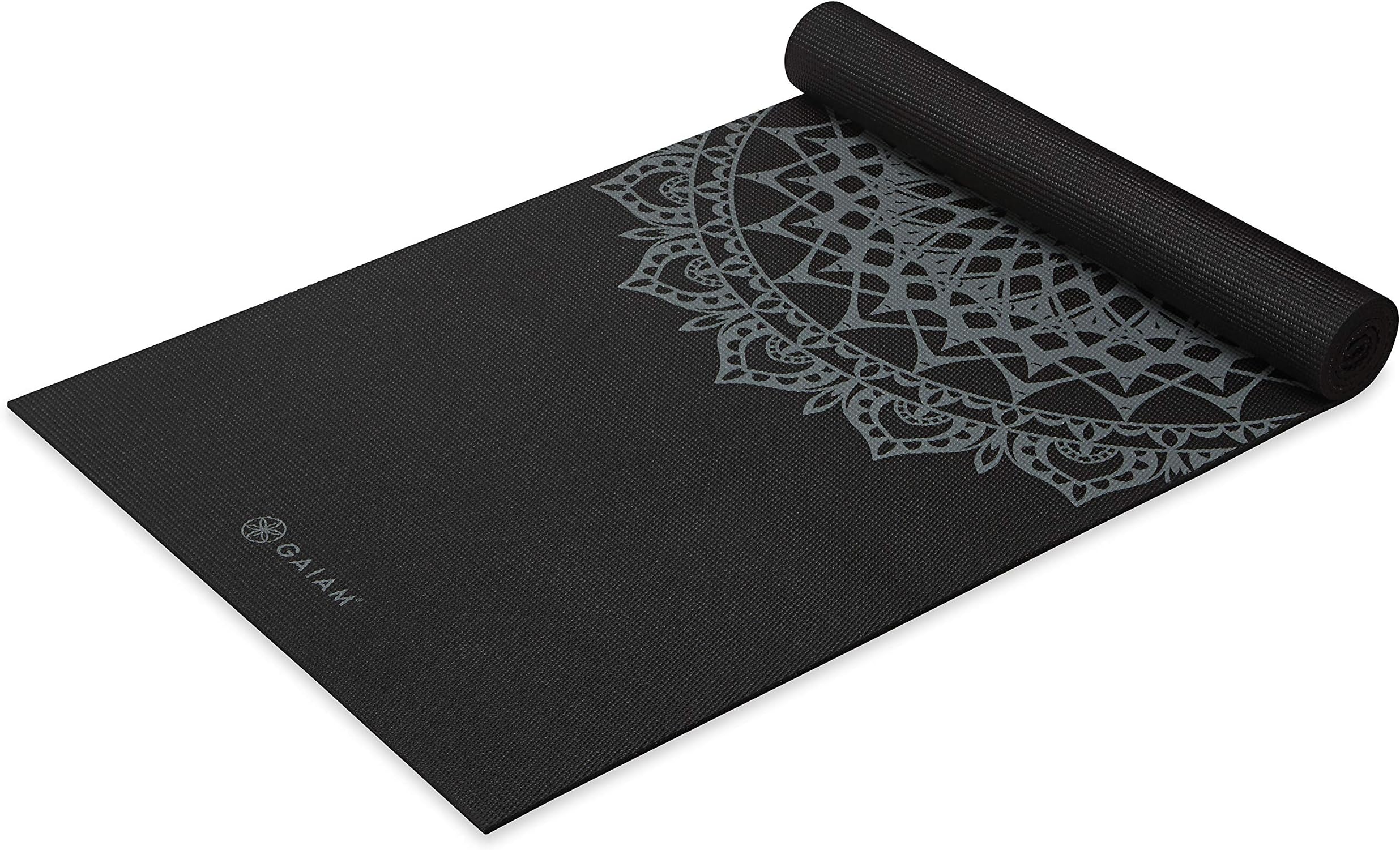 Yoga Mat - Premium 5mm Print Thick Non Slip Exercise & Fitness Mat for All Types of Yoga, Pilates & Floor Workouts (68" x 24" x 5mm)