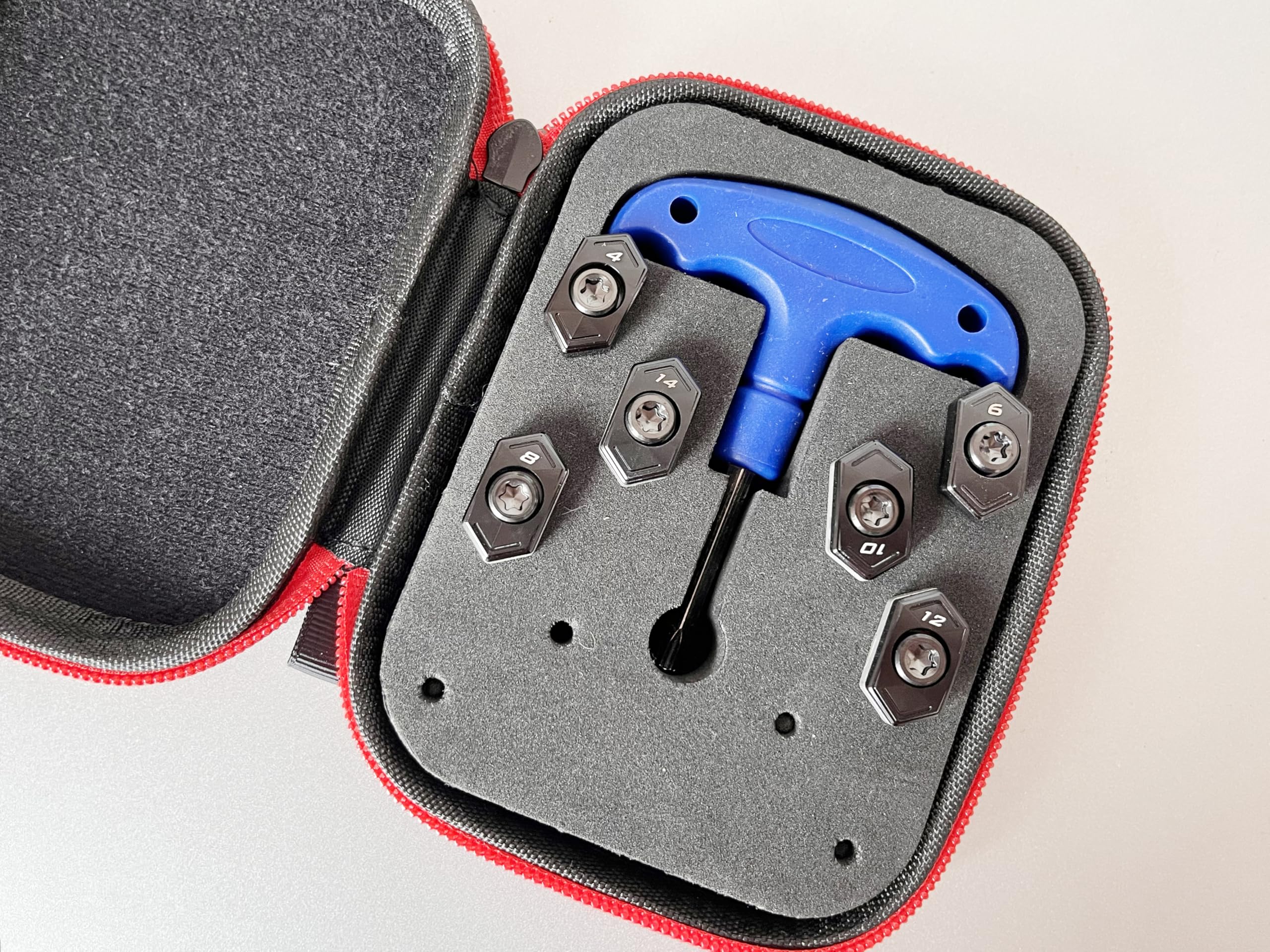 5pc/6pc/8pc Golf Weight Sock Compatible Fit for 2025 Cobra DS-Adapt X LS MAX-K MAX-D Driver Fairway Wood Hybrid 4g 6g 8g 10g 12g 14g 16g 18g (8pc for Driver)