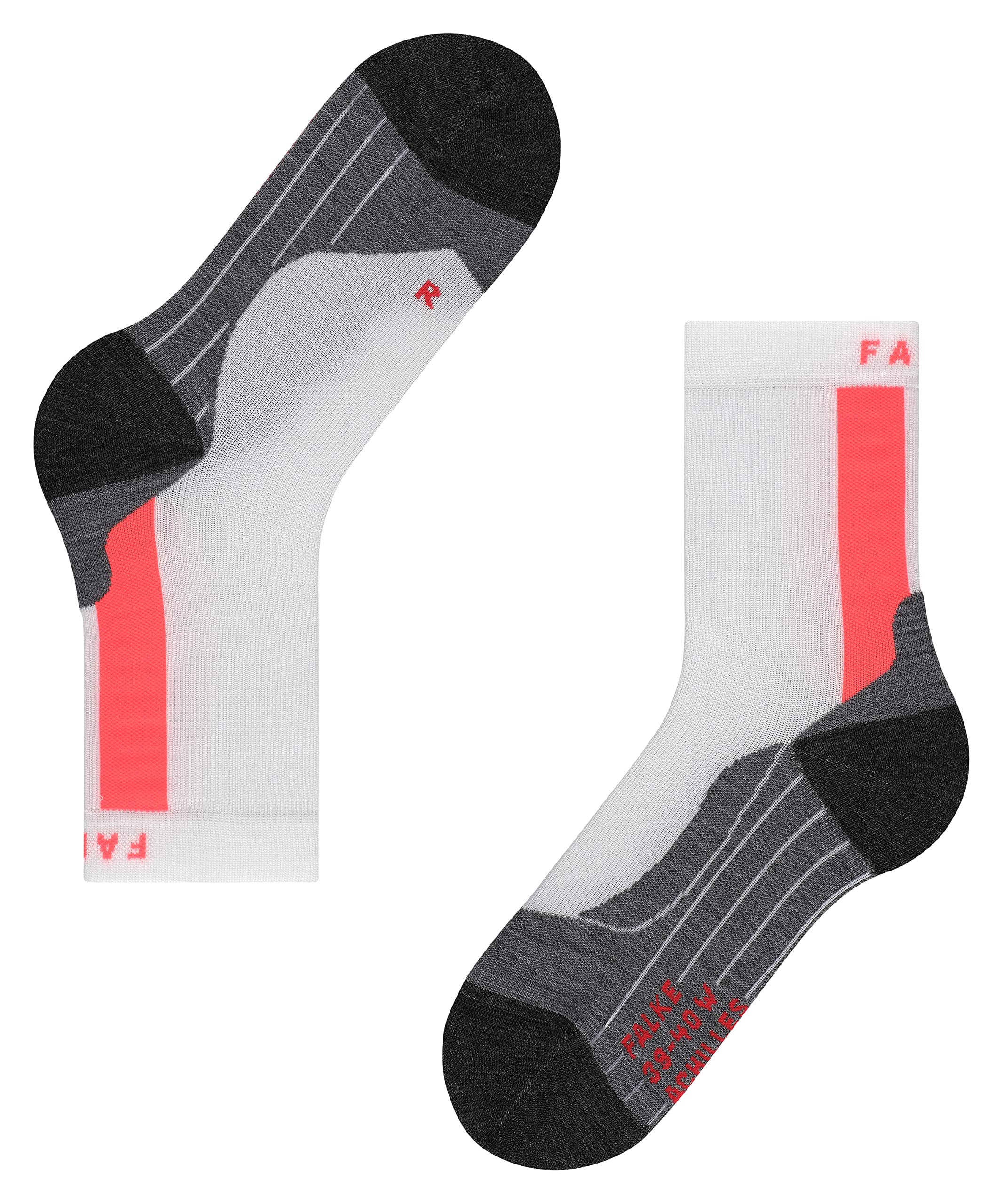 FALKE femme Achilles chaussettes de course rembourrage moyen anti-ampoule soulage les douleurs aux tendons respirantes séchage rapide fil fonctionnel 1 paire