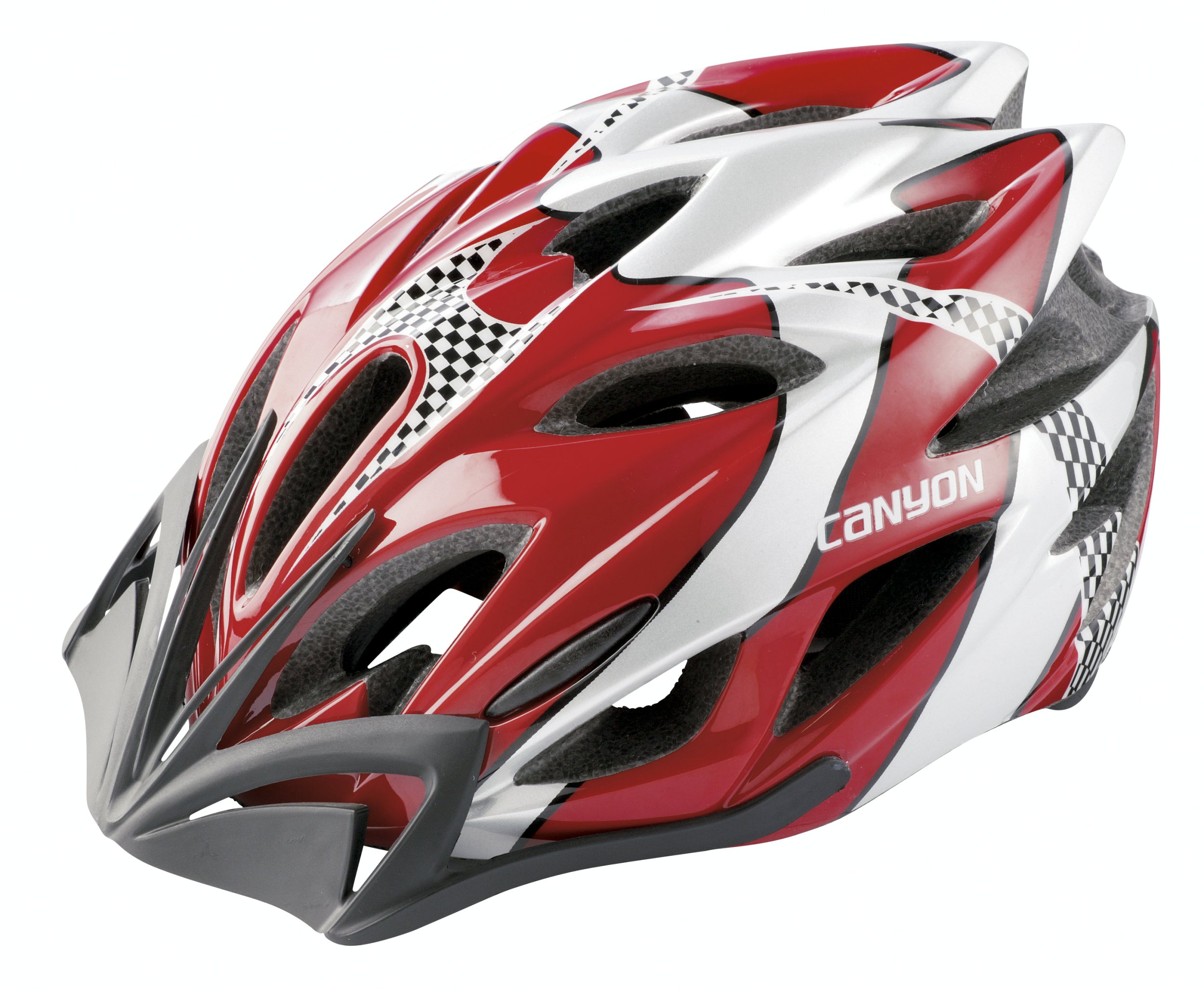 Canyon Ventura Fahrradhelm, Rot/Silber rot/Silber 58-62 : Amazon.de: Sport  & Freizeit