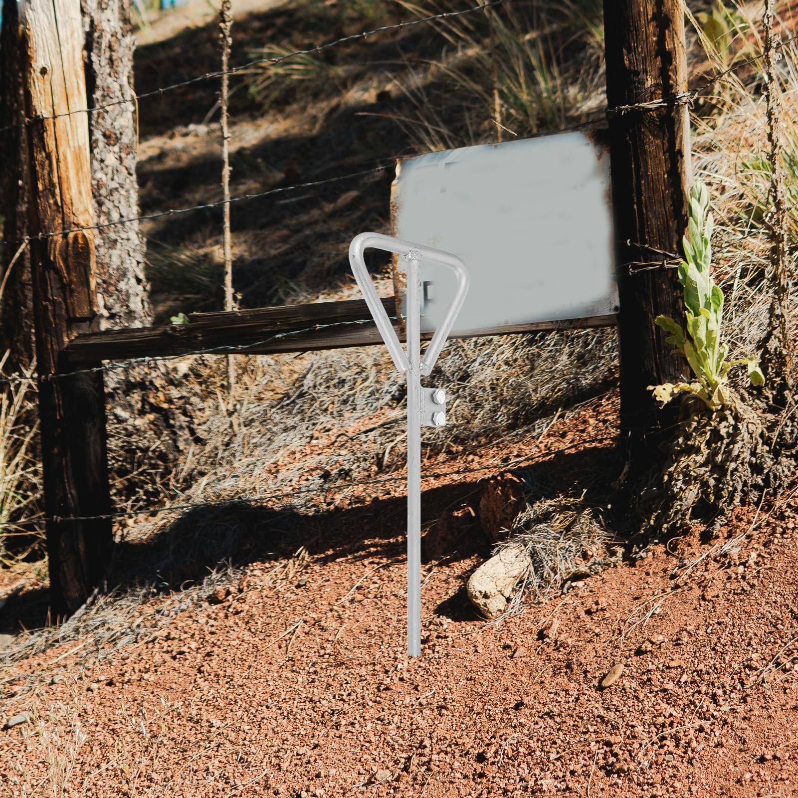 Verzinkter mit Eisen aus Systeme für Elektrische Erdungsstab Vielseitiger Anwendung und Einfacher Installation und Außenprojekte für Hausgebrauch und Garten