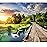 1000 Piece Puzzle for Adults - Golden Hour Lake with Wooden Bridge & Swans, Gift-Ready Box, Letters on Back, 8 Jigsaw Puzzle Saver Sheets & Full-Size Poster by GERJATO - Ideal Gift for Loved Ones