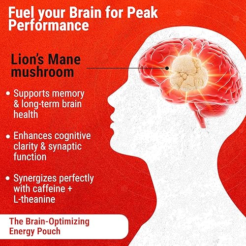 Miniatura 3 de Cannadips - Bolsas de variedad energética - Bolsas de cafeína nootrópica - 50 mg de melena de león, 100 mg de cafeína, 50 mg de L-teanina, sin