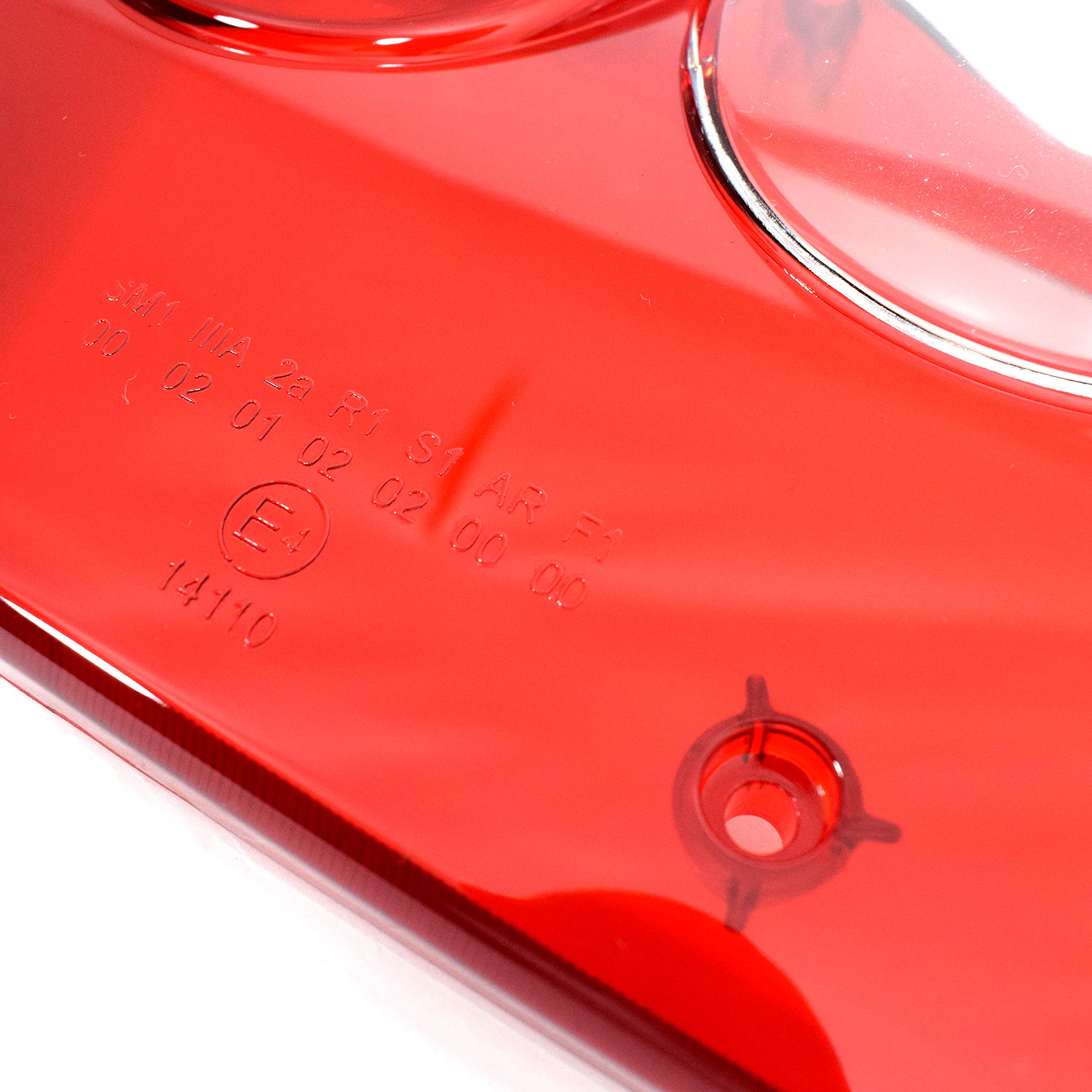 2x Lenti di Ricambio per Luci Fanali Posteriori in Vetro per Camion Rimorchi Semirimorchi Compatibili con Schmitz Cargobull Europoint 2