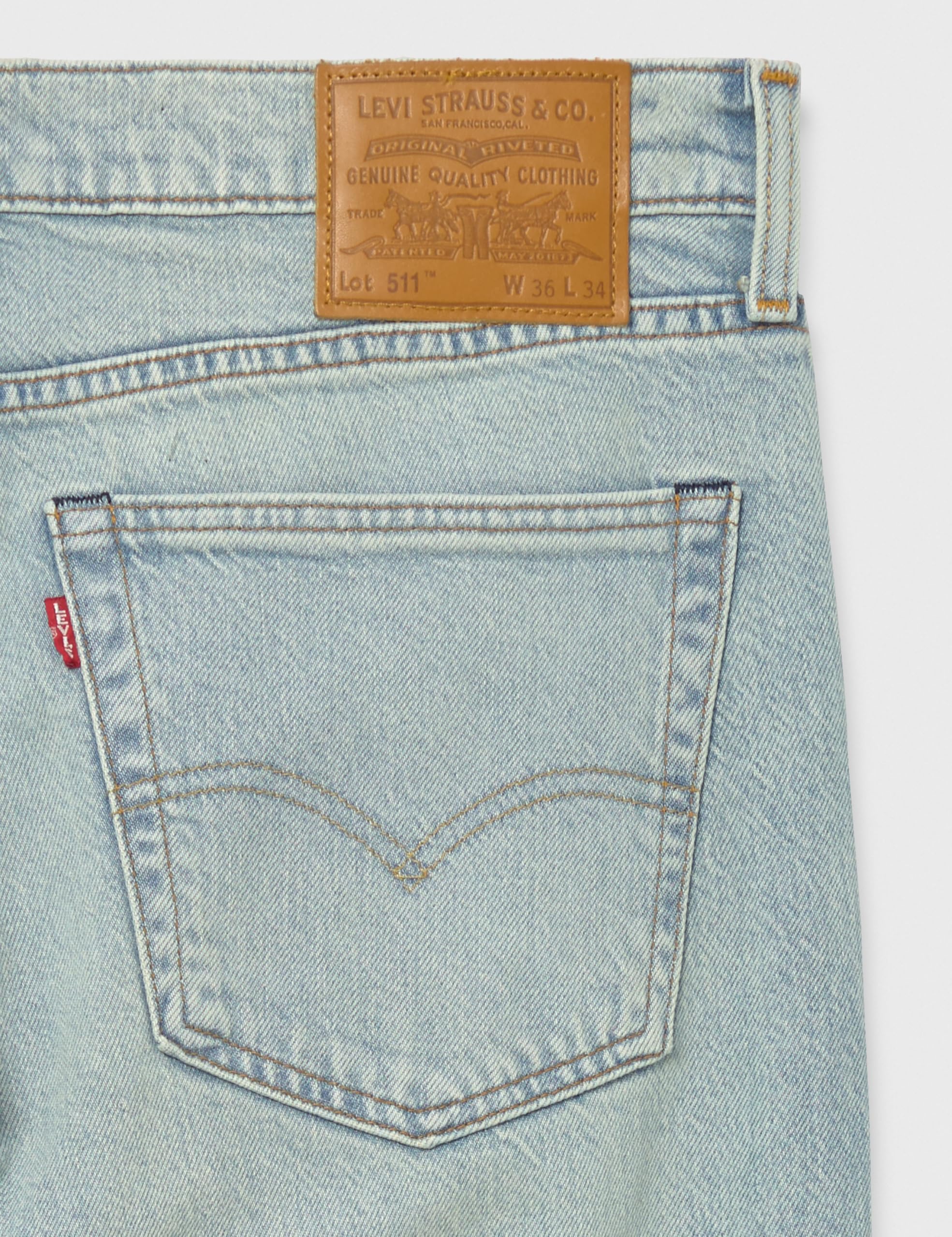 Levi's 511 Slim Vaqueros, Nubes Ethereal, 30W / 30L para Hombre