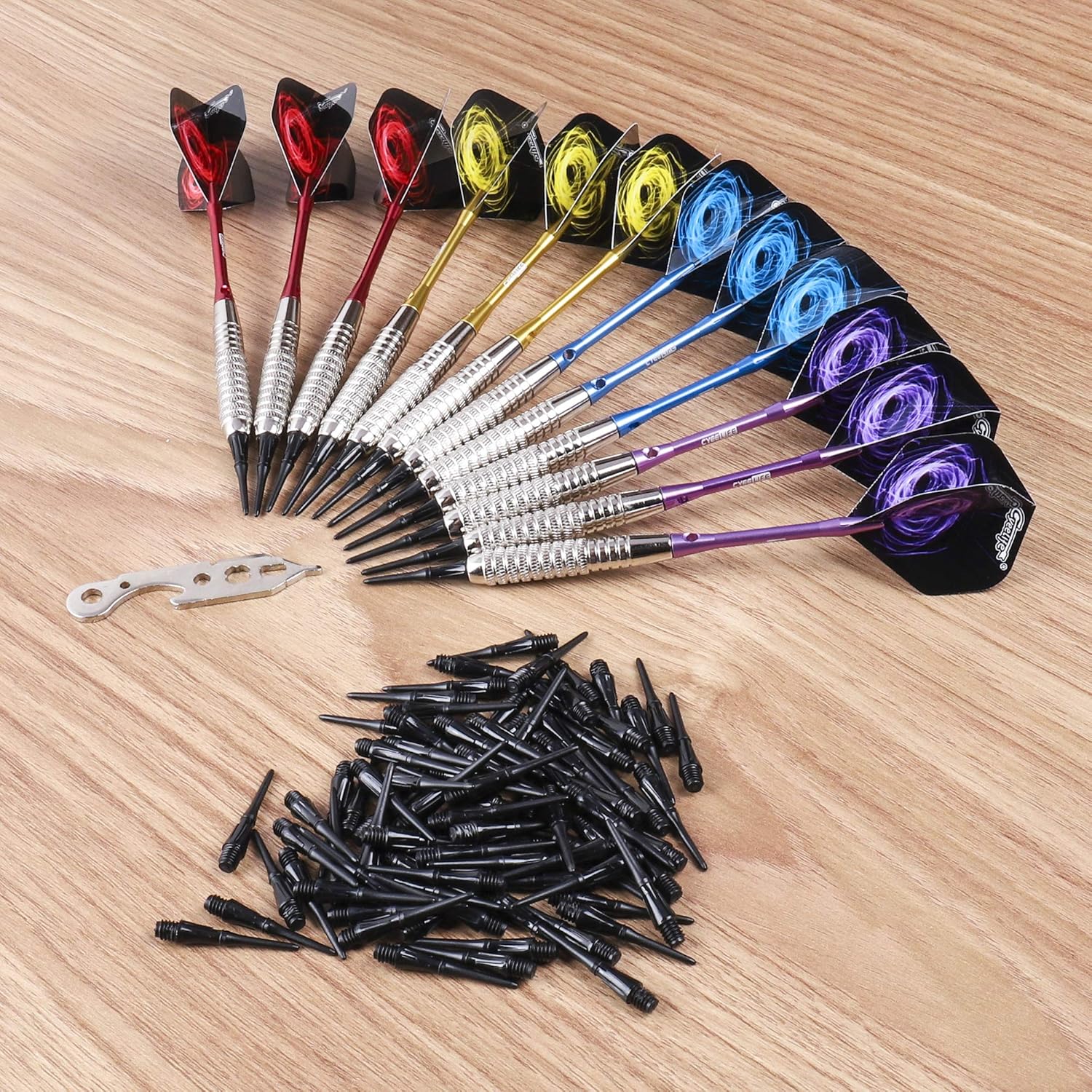 Mission Darts Force 90 - Freccette Professionali Con Sistema Integrato Alette E Steli