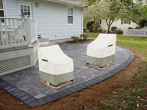 Miniatura 118 de Funda para mesa auxiliar para exteriores, impermeable, rectangular, para patio, pequeña, 36 x 24 x 16 pulgadas, fundas rectangulares impermeables