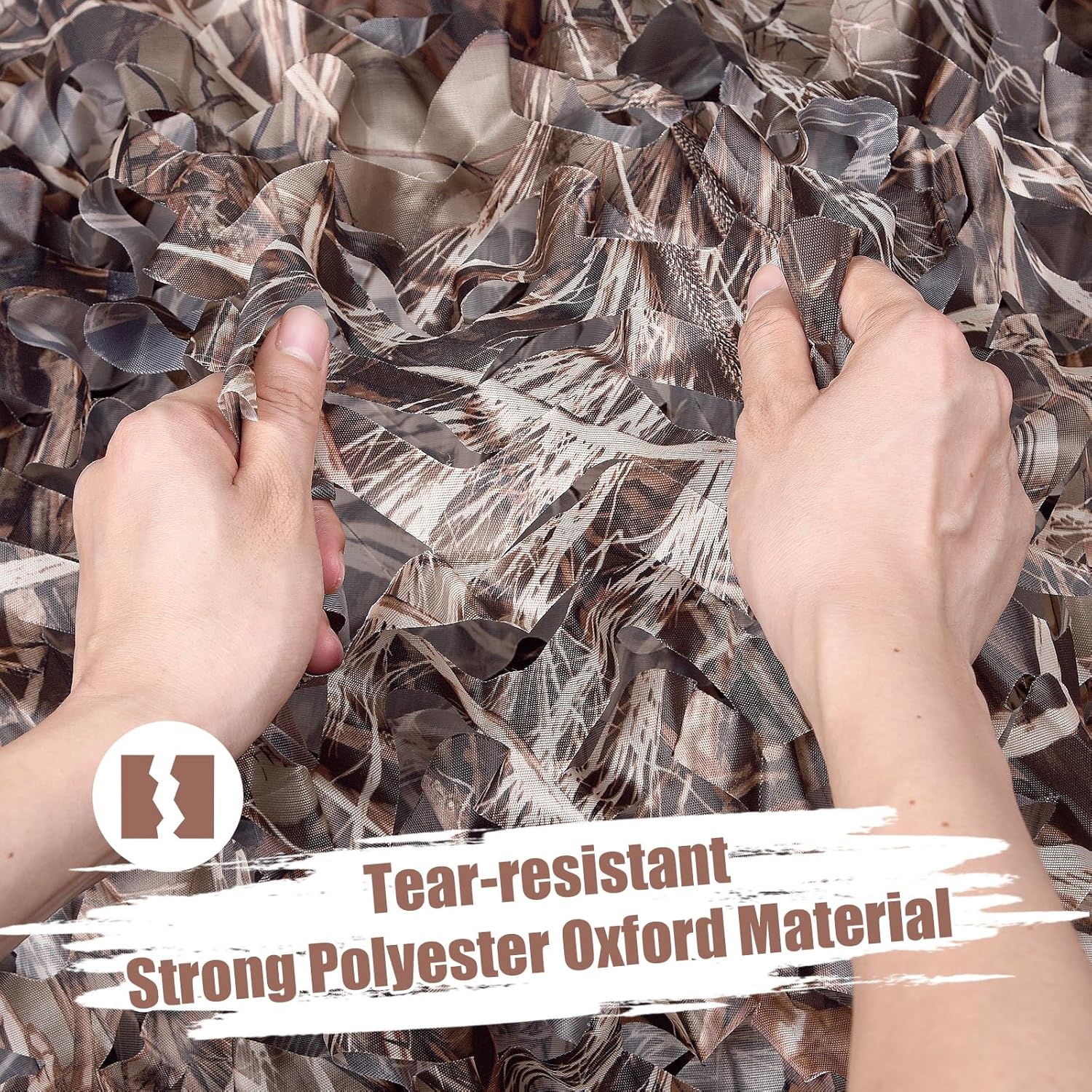 iunio Camo Netting, Camouflage Net, Bulk Roll, Mesh, Cover, Blind for Hunting, Decoration, Sun Shade, Party, Camping, Outdoor