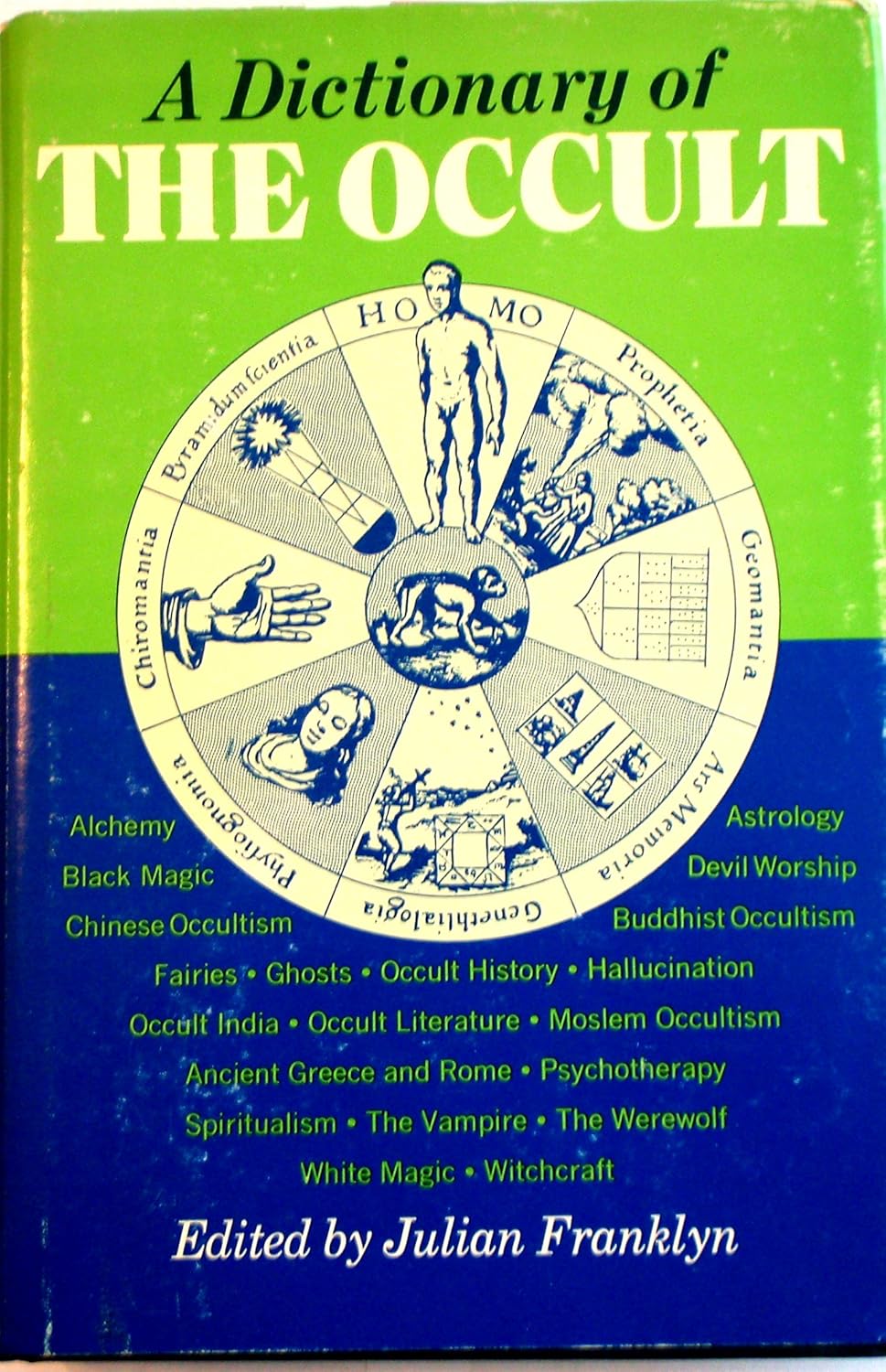 Dictionary of the Occult Franklyn, Julian 9780883560099