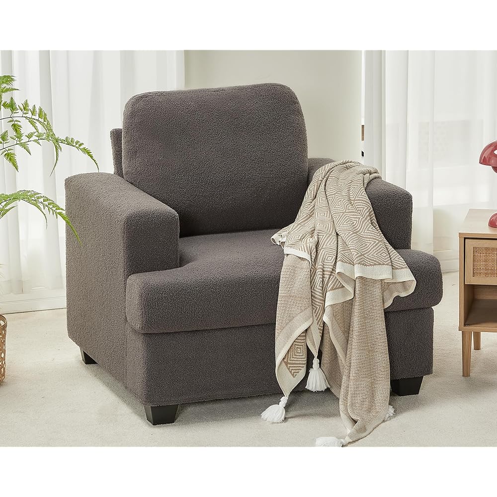 10/mo Finance Sofa, Comfy Sofa Couch with Extra Deep Seats, Modern