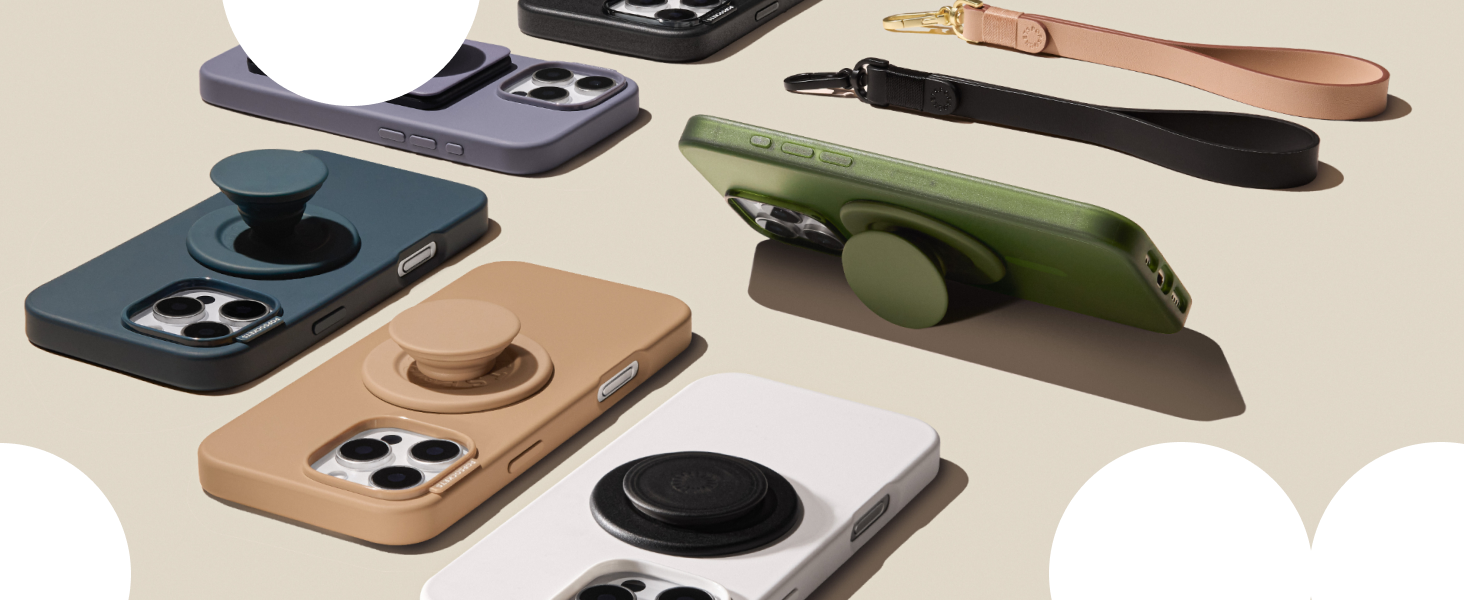 PopSockets iPhone 16 Plus ケースとグリップセット Dragon Sage — iPhone 16 Plus MagSafe Case | MagSafe Cases