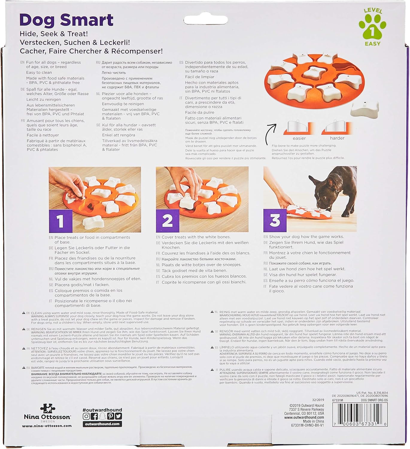 outward hound dog smart