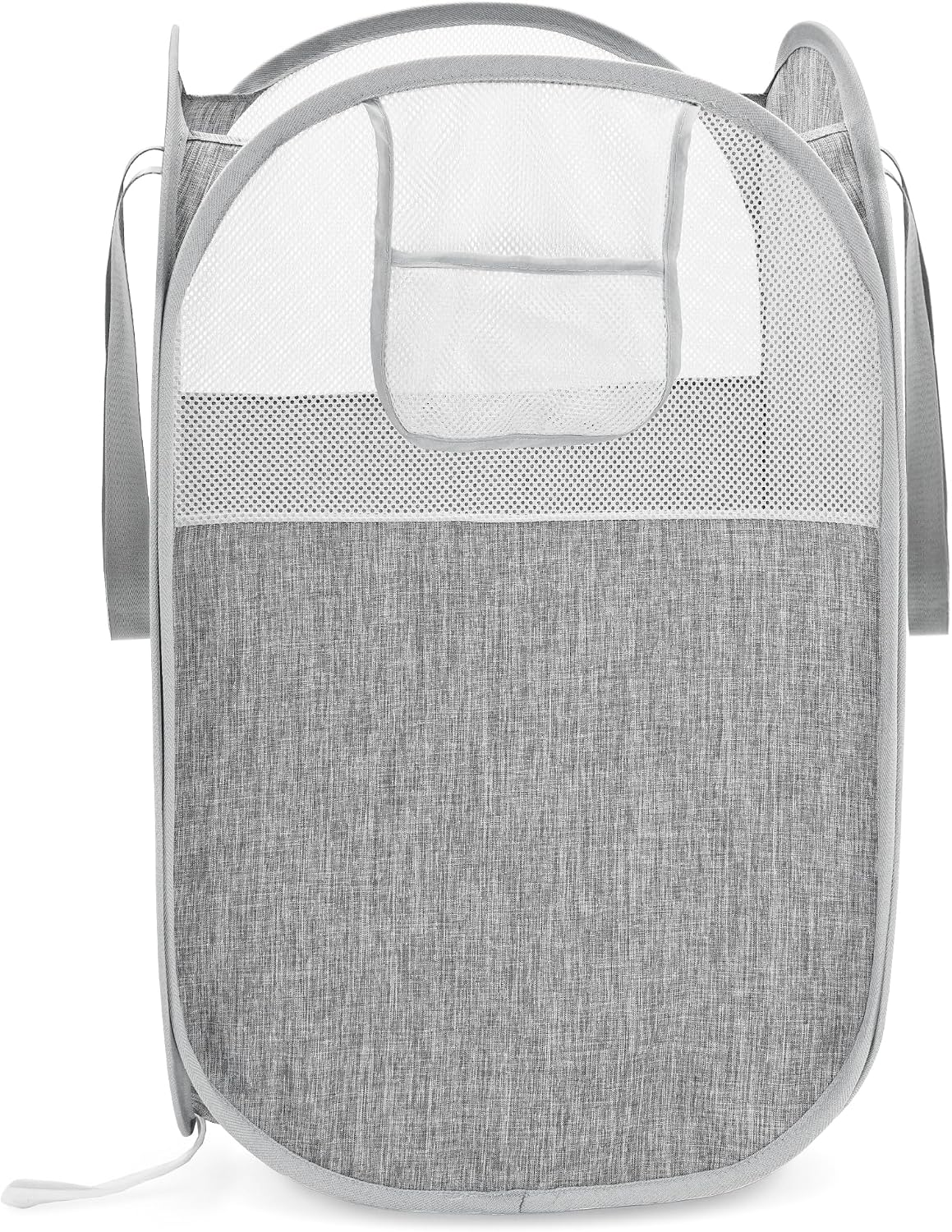 100L Large Collapsible Laundry Baskets, Tear-resistant Hampers for Laundry | Lightweight, Side Pocket, Easy to Carry, Tear-resistant Fabric, Space-saving, for Laundry, Bedroom, Dorm, Home Storage,Travel