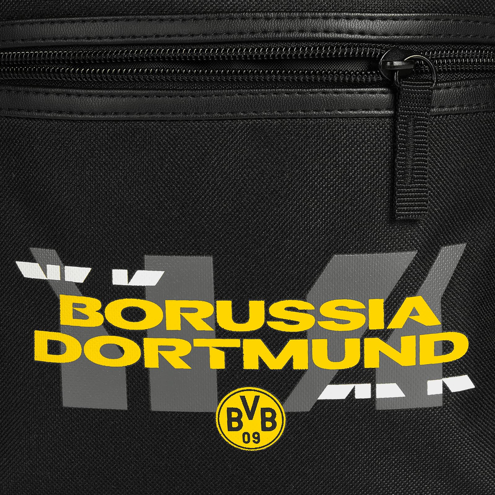 Borussia Dortmund Unisex Umhängetasche, Schwarz