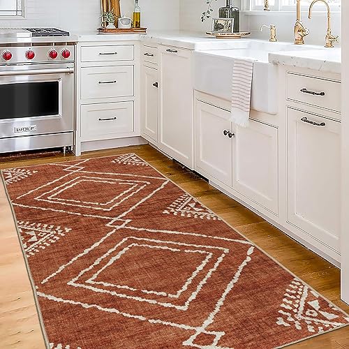 Miniatura 12 de ReaLife Rugs Alfombra de Área Lavable a Máquina Runner - Sala de Estar Dormitorio Baño Cocina Entrada Oficina - Acolchada Pelo Bajo Resistente a