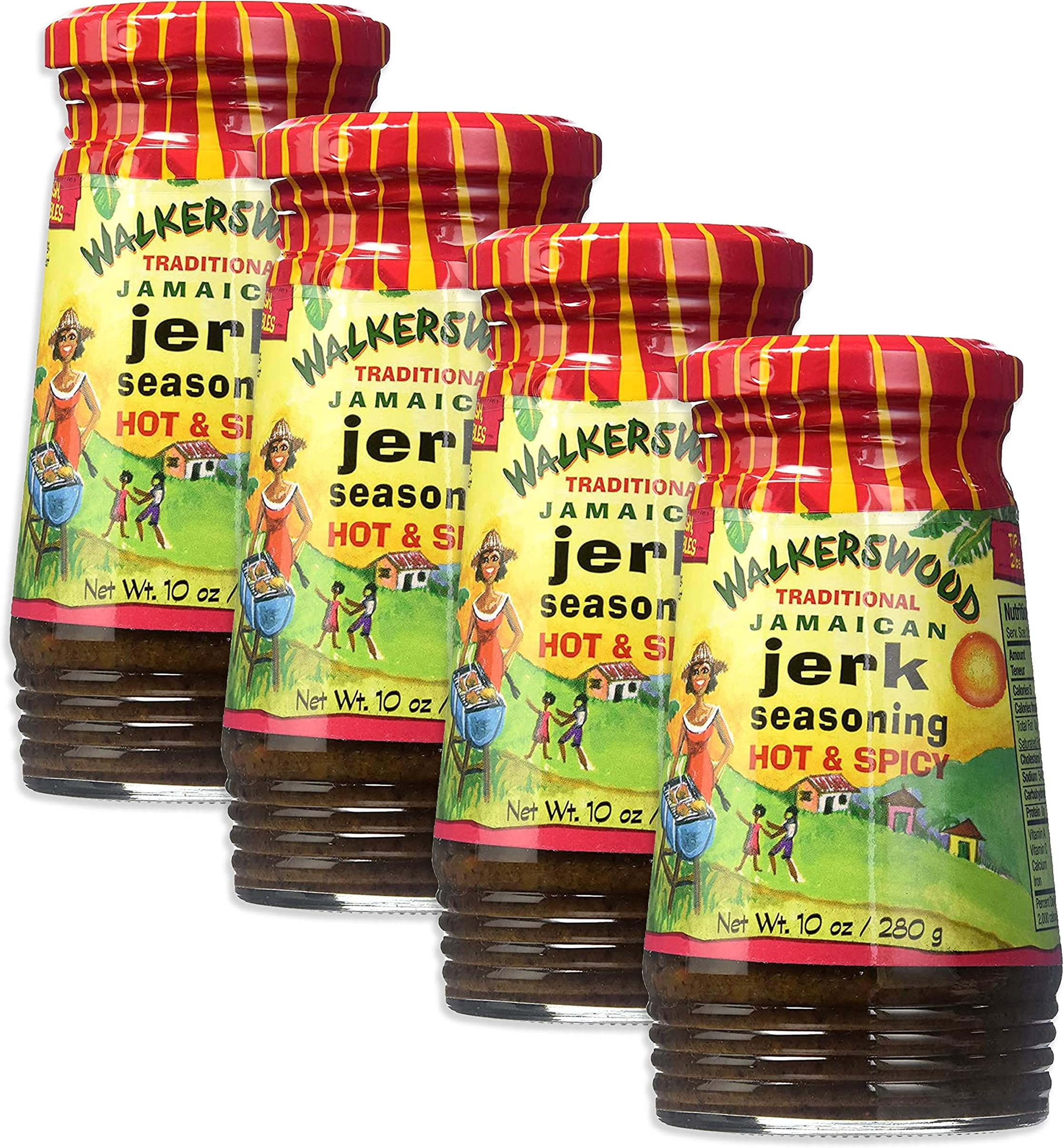 Walkerswood Traditional Jamaican Jerk Seasoning, 10 oz