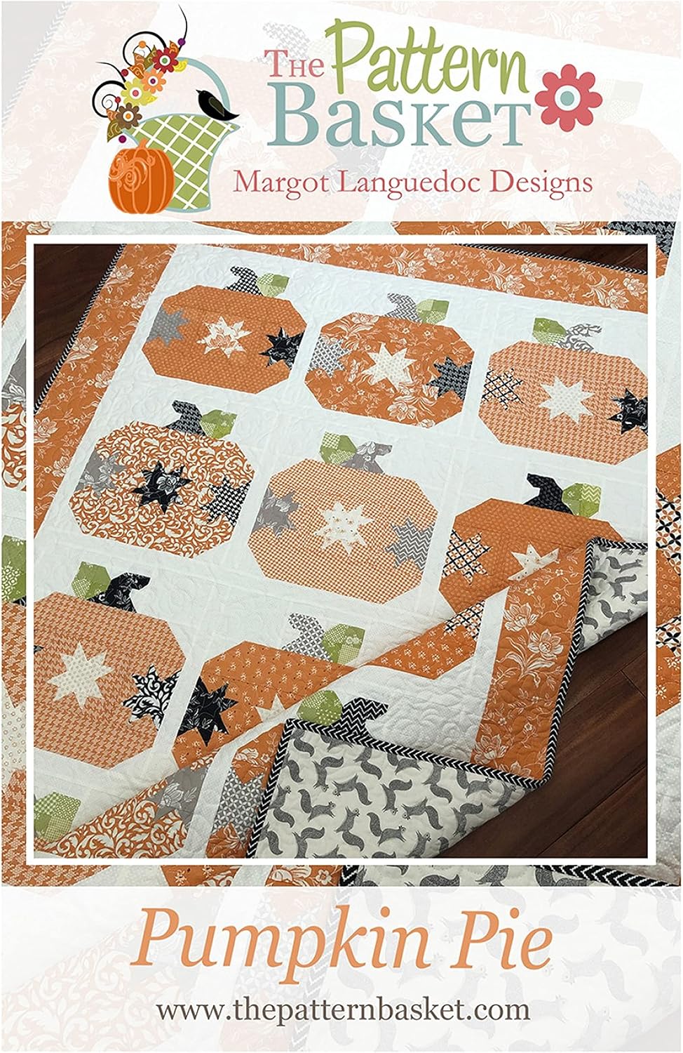 Pumpkin Pie Quilt Pattern by The Pattern Basket