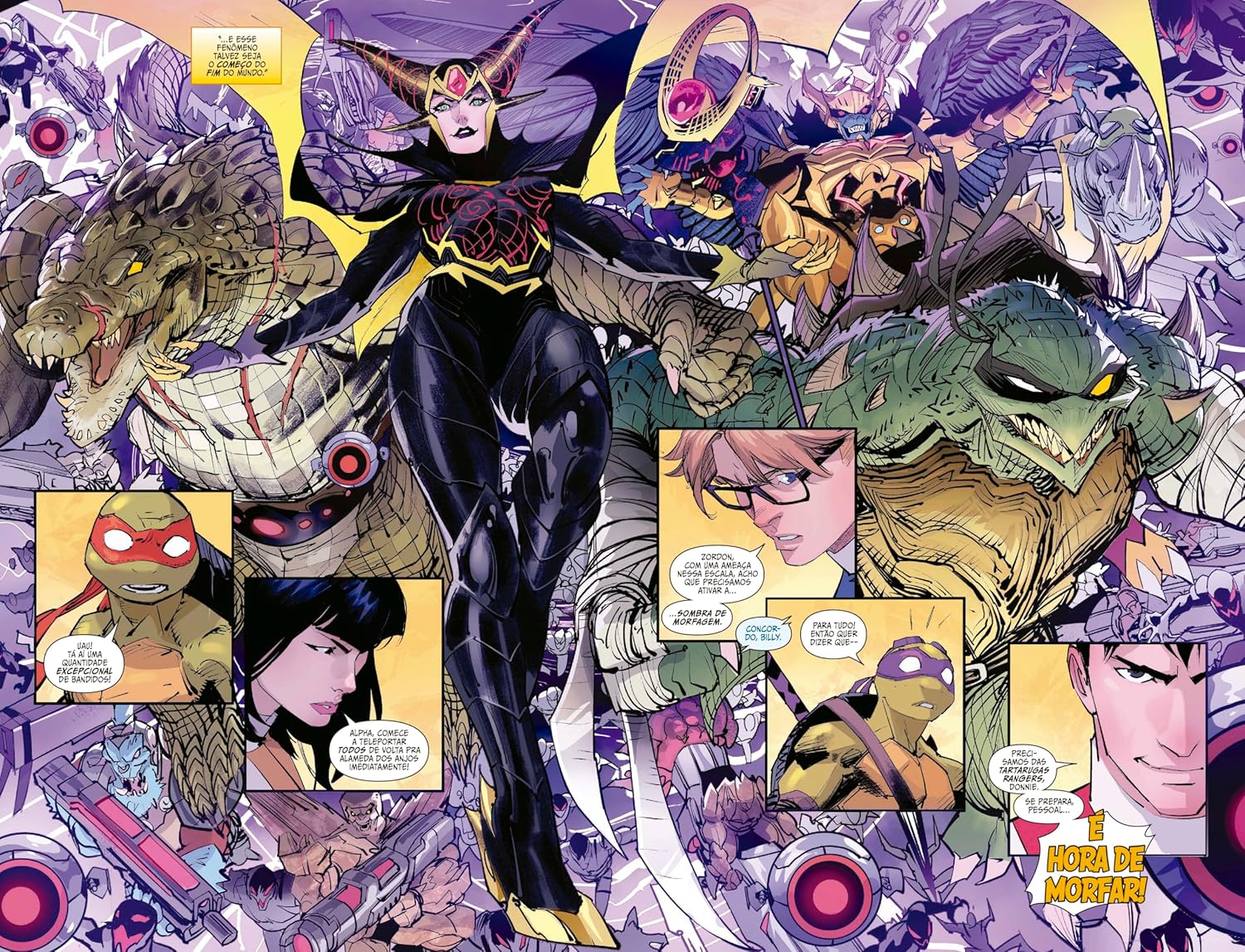 Batalha Epica - Power Rangers Tartarugas Ninja 2