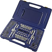 Vista 2 de IRWIN Tools 76 Piece Machine Screw/Fractional/Metric Tap and Hex Die Super Set (26376)