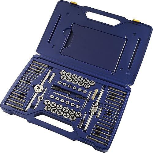 Miniatura 2 de IRWIN Tools 76 Piece Machine Screw/Fractional/Metric Tap and Hex Die Super Set (26376)