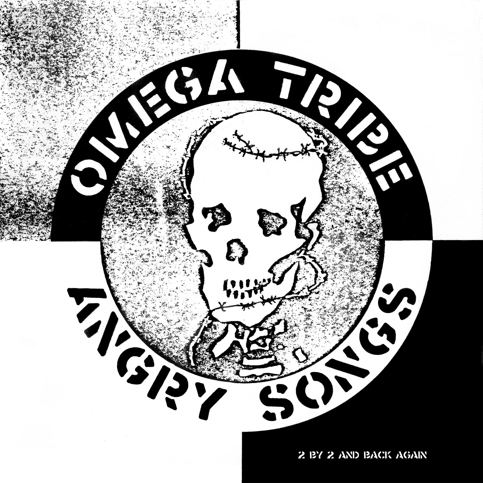 SCRATCHED Omega Tribe Angry Songs LP vinyl record 12"" Single 45rpm READ DESCRIP