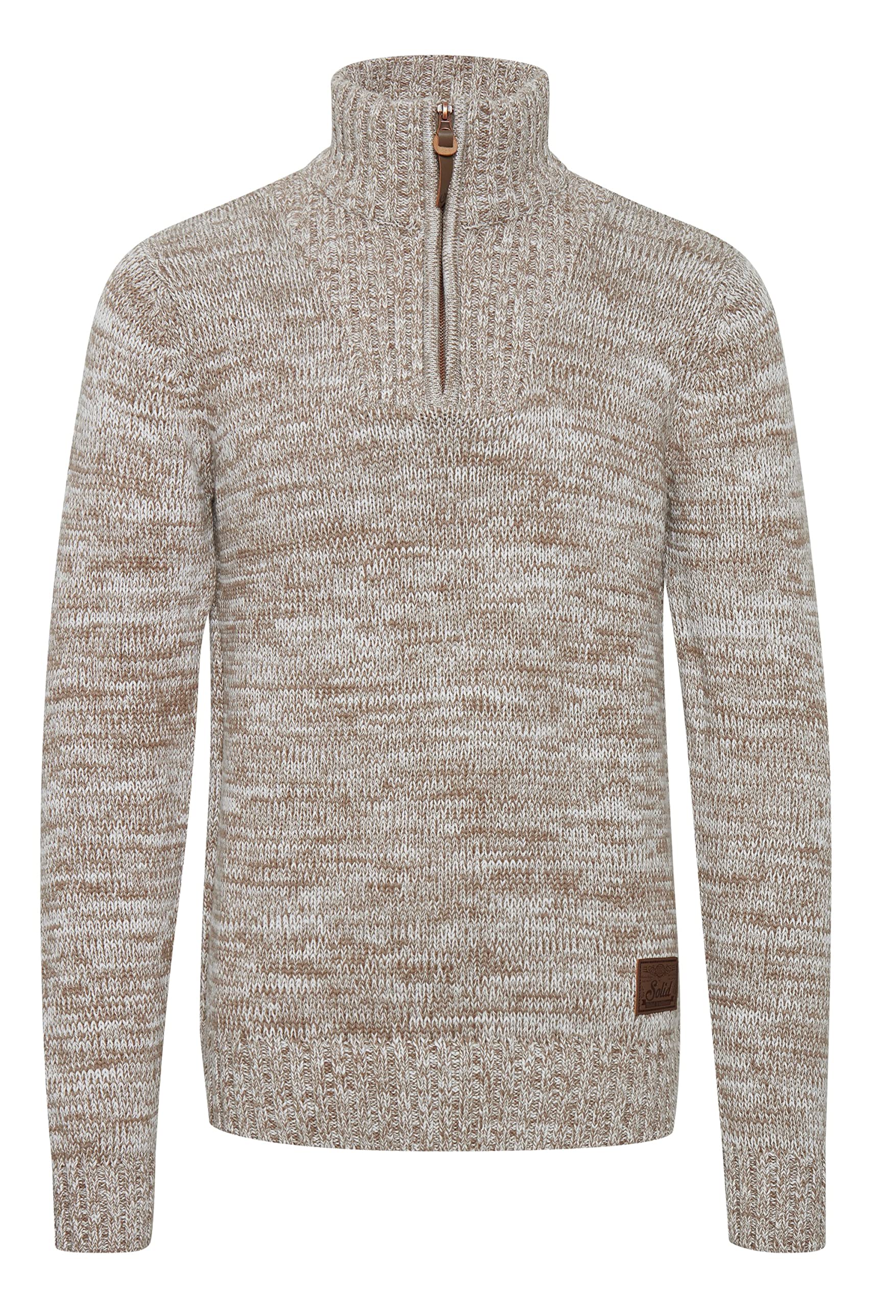 !Solid SDPhilostrate Herren Strickpullover Troyer Grobstrick Pullover