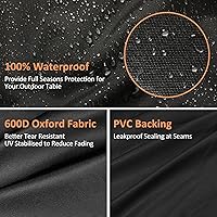 Vista 5 de Cubierta de parrilla para parrilla de zona de 2 quemadores Traeger Flatrock, plancha de propano Traeger Flatrock TF2NN46DN, cubierta 600D resistente