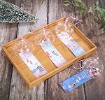 Japanese Wind Chimes Romantic Flowers Small Wind Bells Handmade Glass Japanese Style Pendant for Birthday Present Home Decors (4 Pink Flower, 7 cm)