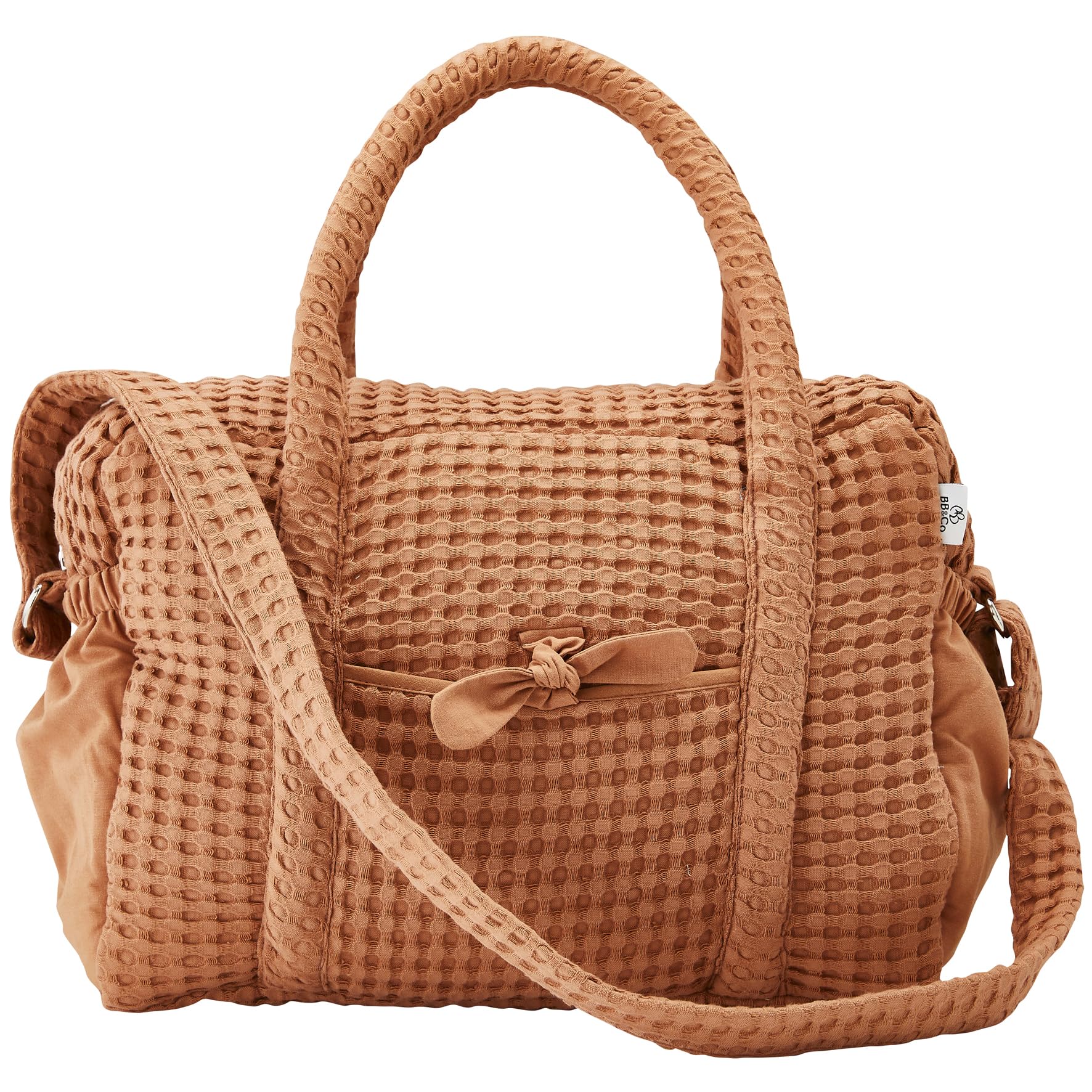 BB&Co Sac à langer en coton gaufré