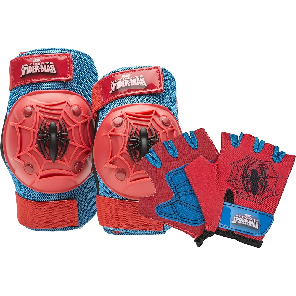 BELL Marvel 3D Spider-Man Pad & Glove Set