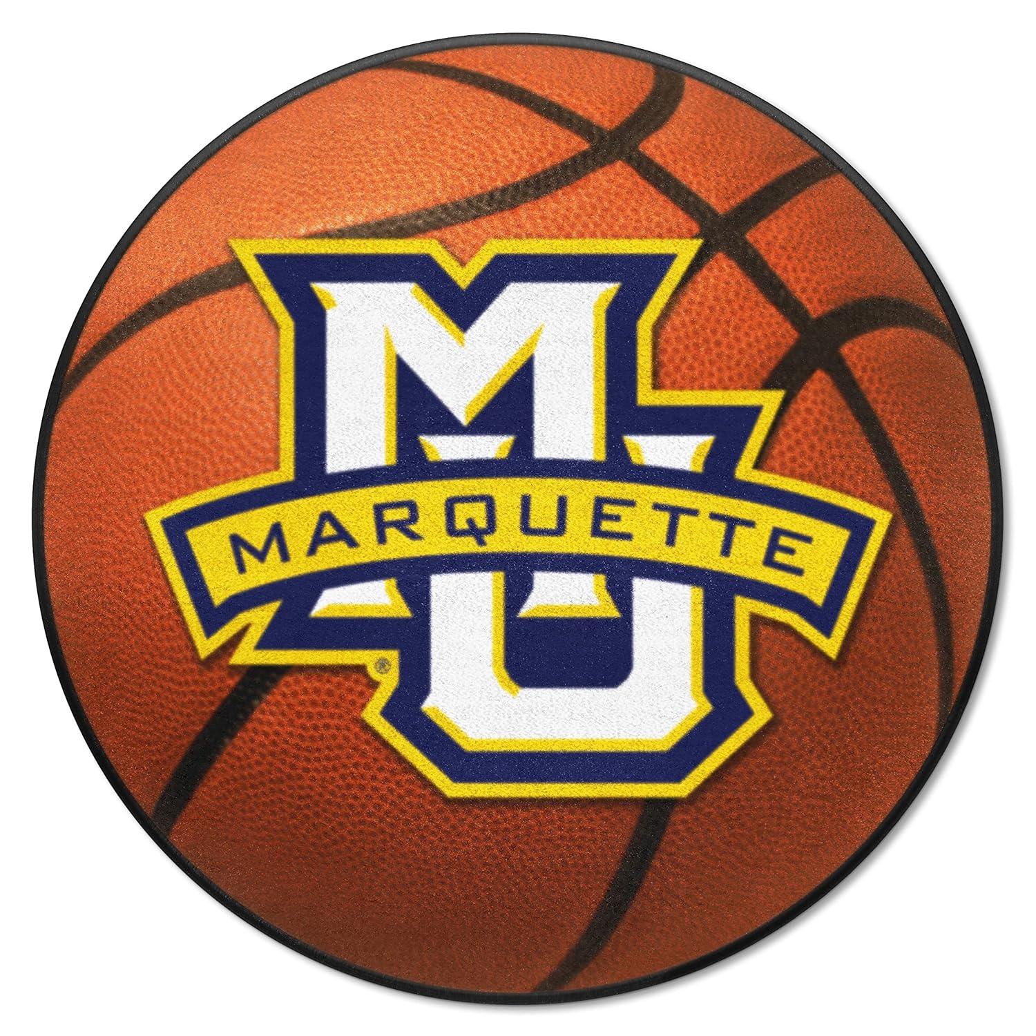 FANMATS NCAA Marquette University Golden Eagles Nylon Face Basketball