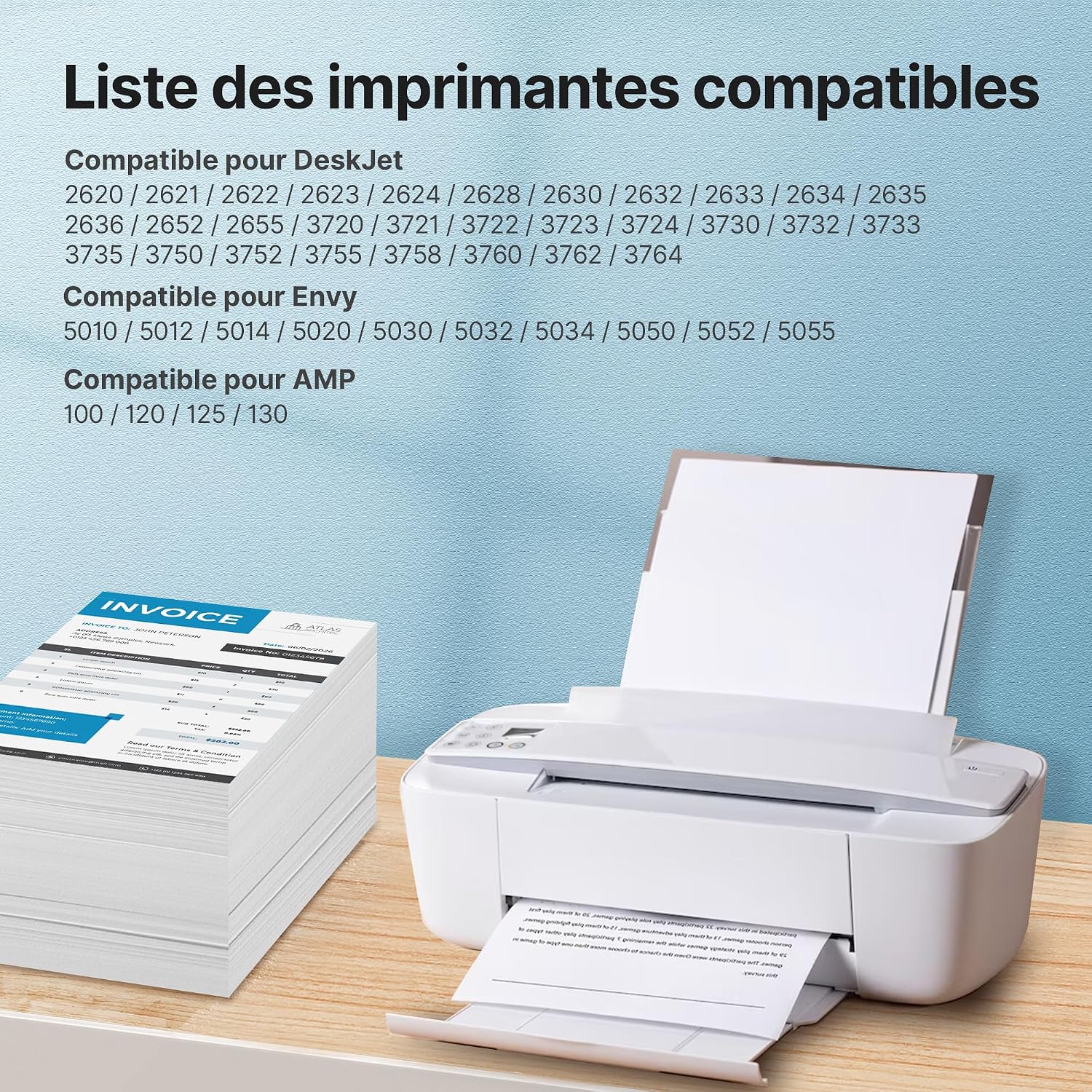304 Cartouche 304 XL Remplacement pour Cartouche HP 304 XL pour Encre HP 304 pour HP Deskj - Analyse des détails et conception