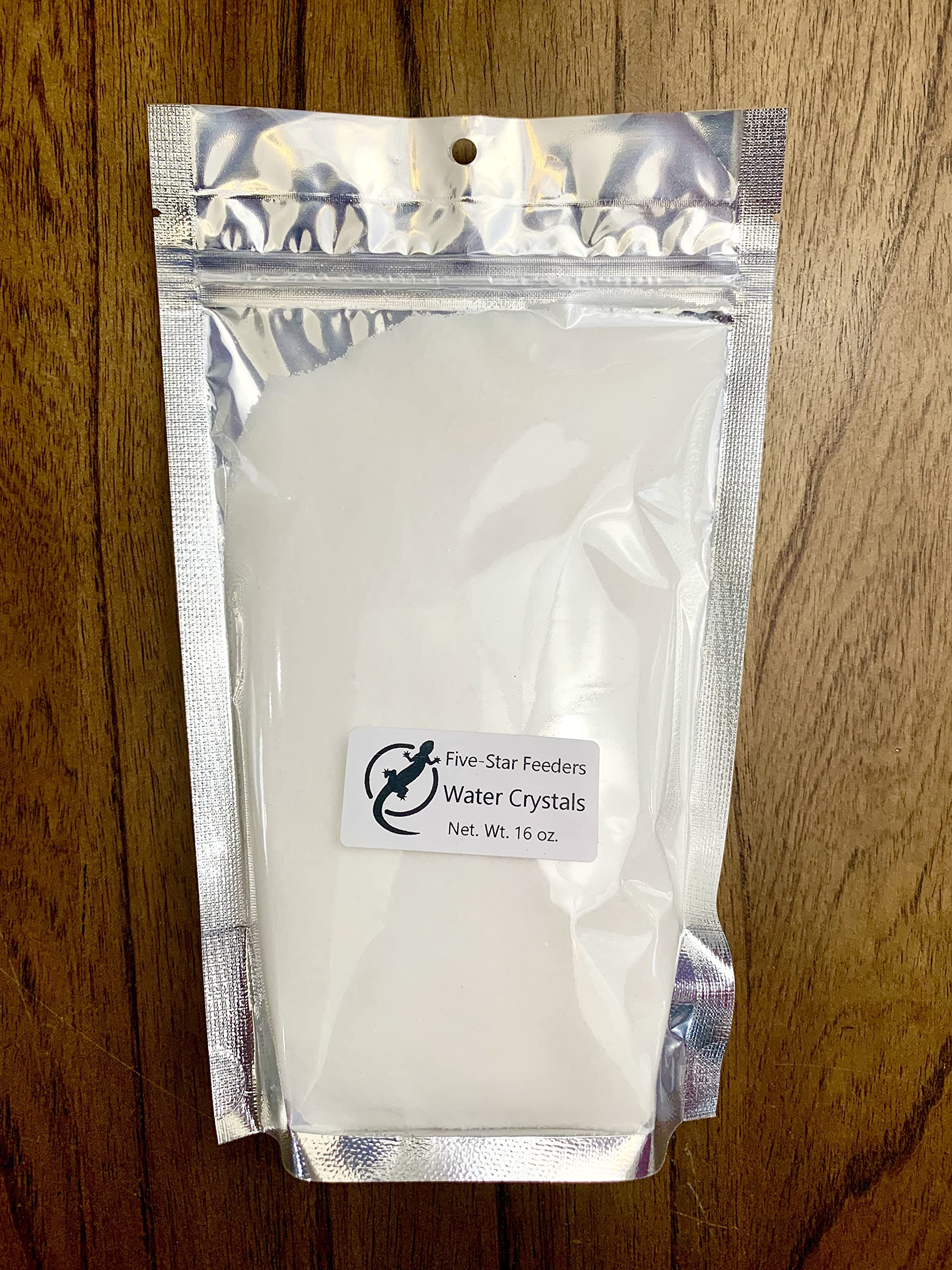 Water Storing Polymer Crystals for Insects and Plants by Five-Star Feeders