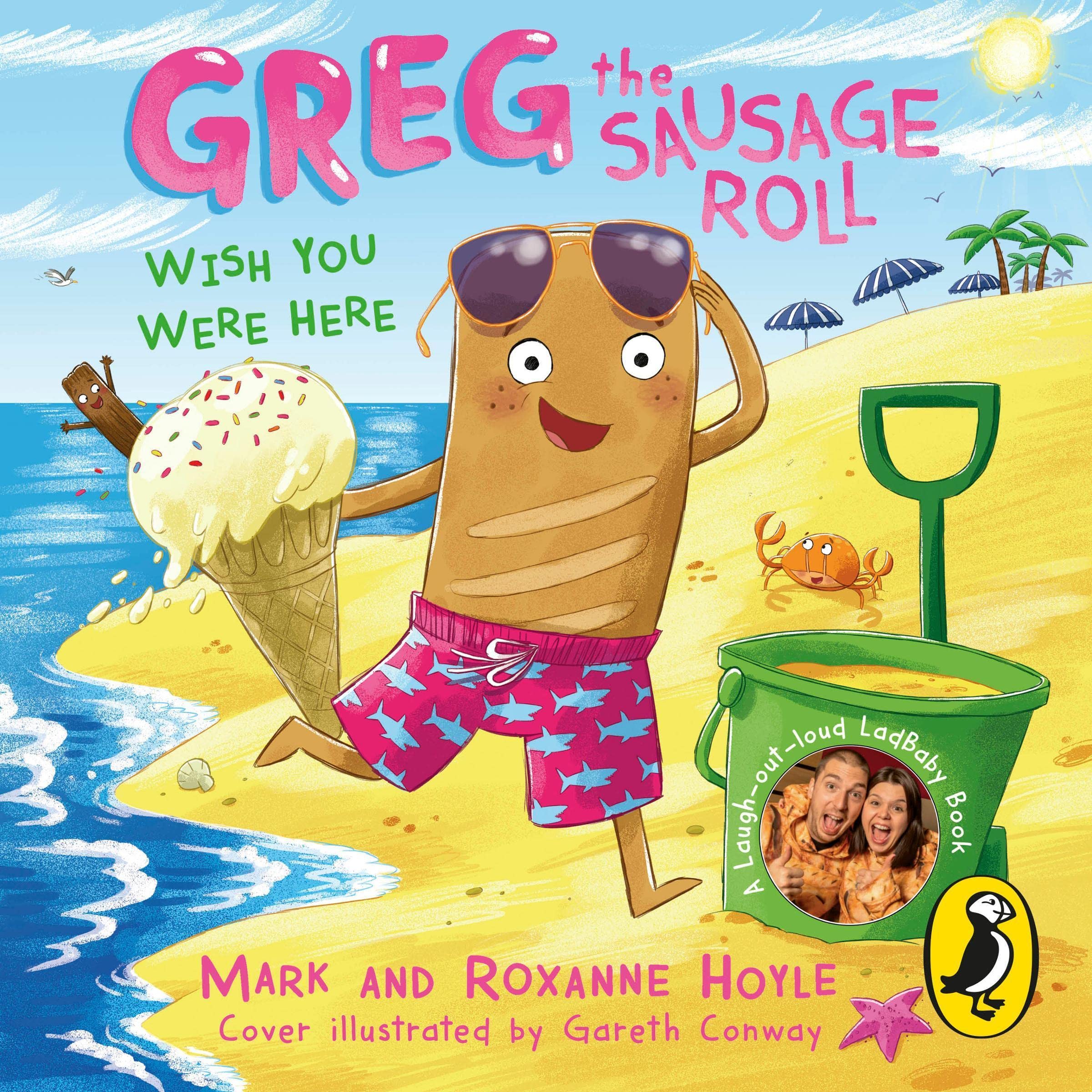 Cover art for Greg the Sausage Roll: Wish You Were Here