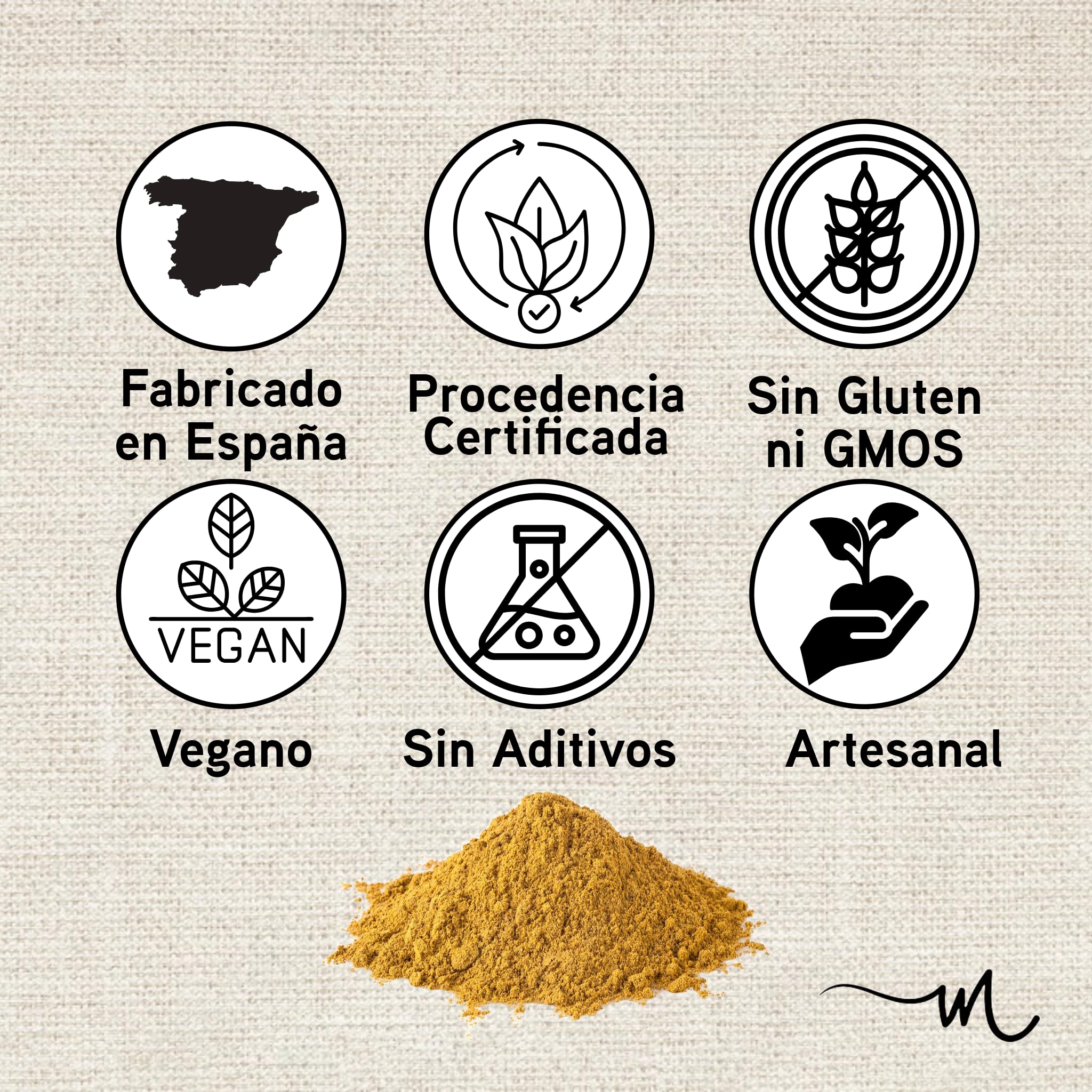 Curry Madras en Polvo Sin Gluten, Curry en Polvo, Curry Japonés, Mezcla de Especias para Cocinar, Especieros para Cocina, Curry Madras, Mezcla de Especies India - DnnG (250, Gramos)