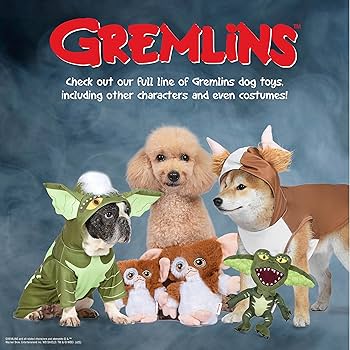 Amazon | WARNER BROS ホラー 2個 ハロウィン グレムリン ぬいぐるみ
