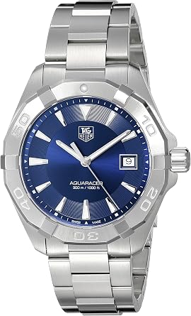 TAG Heuer Mens Swiss Quartz Stainless Steel Casual Watch, ColorSilver-Toned Model WAY1112.BA0928