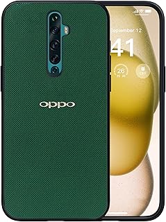 جراب حماية مزدوج الطبقات وشديد التحمل ومقاوم للصدمات ومتين من نسيج مانع للانزلاق لموبايل أوبو رينو 2F ورينو 2Z من دلع موبايلك