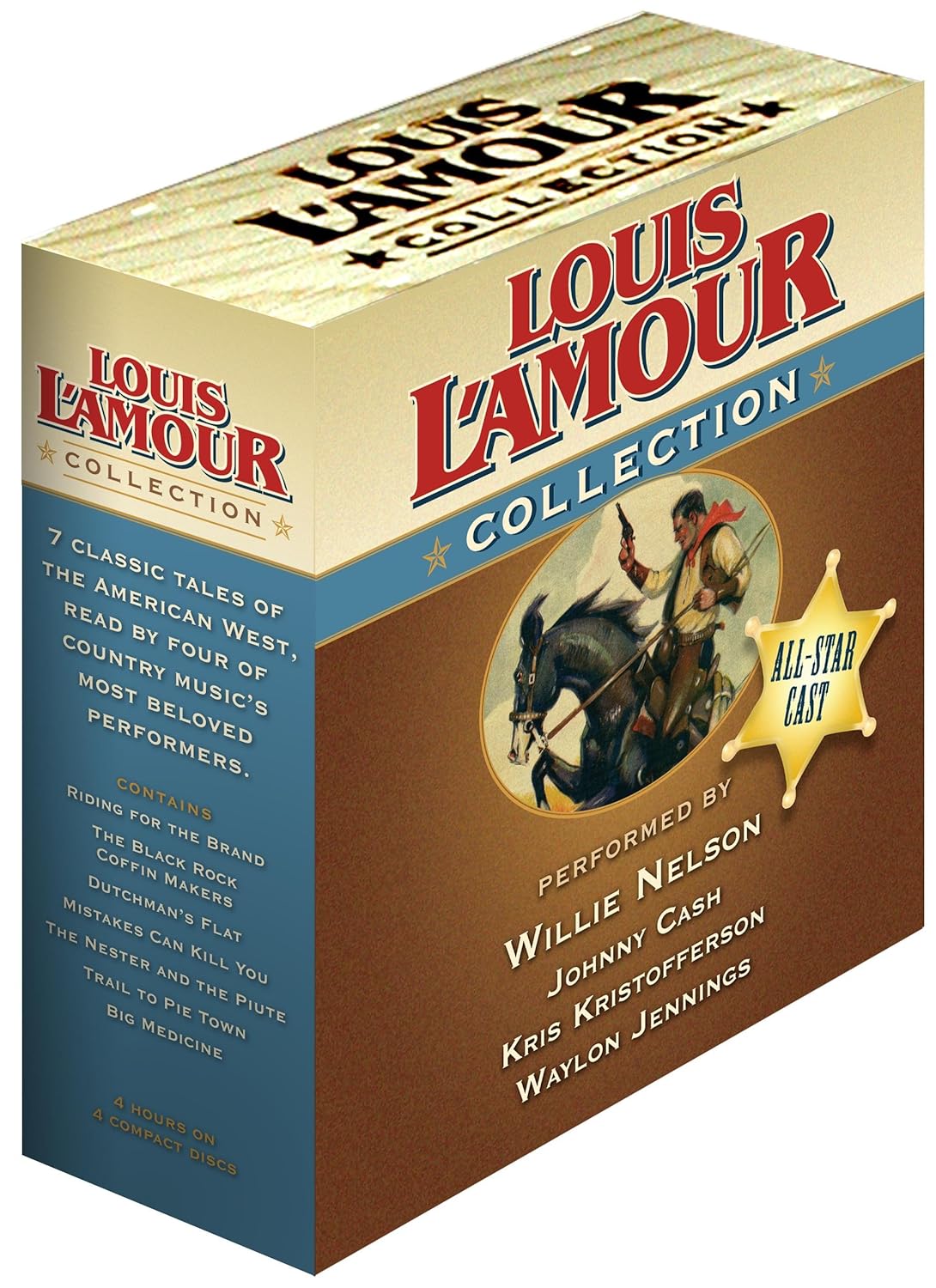 Louis L'amour Collection: L'Amour, Louis, Cash, Johnny, Nelson, Willie ...