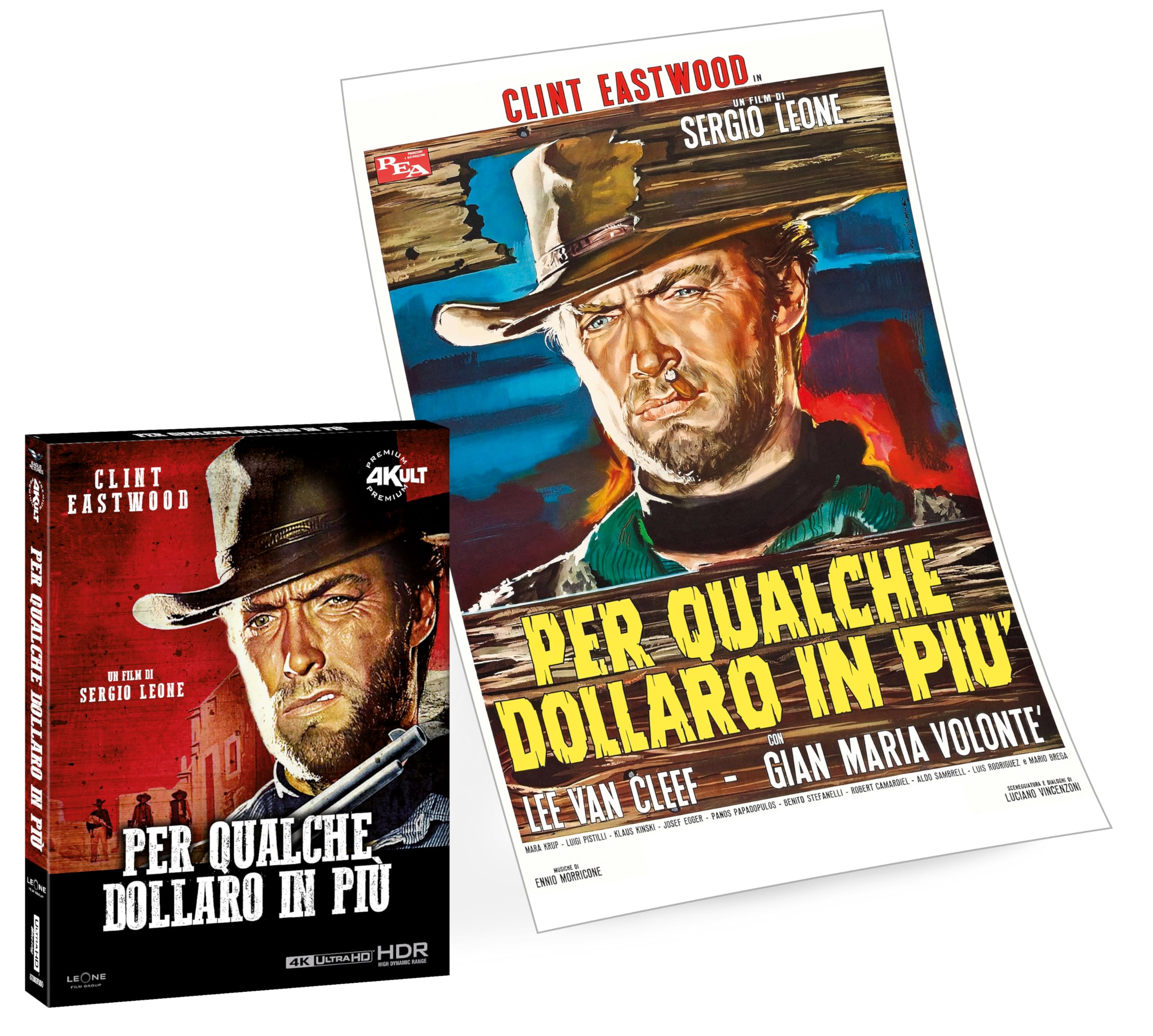 Per Qualche Dollaro In Piu' - 4Kult Hdr (Bd 4K + Bd Hd + Dvd Extra)