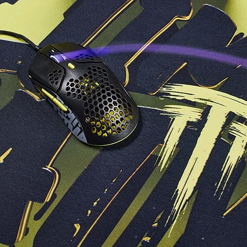 Miniatura 4 de HyperX Pulsefire Mat – Alfombrilla de mouse para juegos – TimTheTatMan Edition – XL – Superficie de tela precisa – Costuras al ras