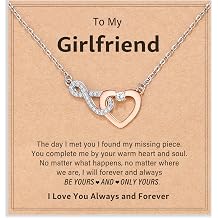 Shonyin Everlasting Heart Necklace for Women Girls Mother (Bonus) Daughter (Sons) Girlfriend Grandma Granddaughter Mother Daughter in Law Sister (in Law) Soulmate Wife Birthday Christmas Gifts