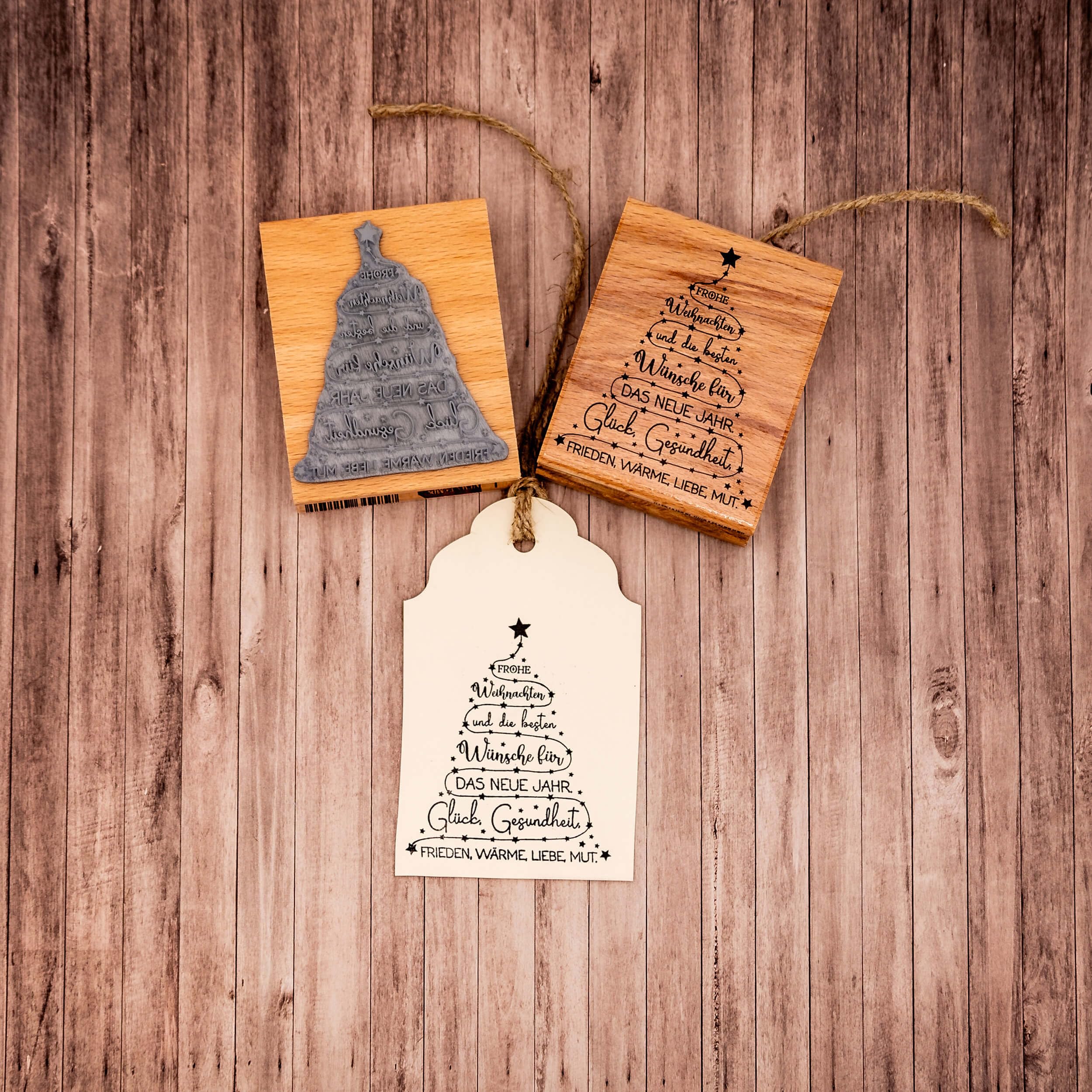 Newstamps Tampon En Bois Et Caoutchouc Avec Inscription « Merry Christmas 02 » Pour La Fabrication De Cartes Et De Cadeaux, Pour Noël, Carte De Noël