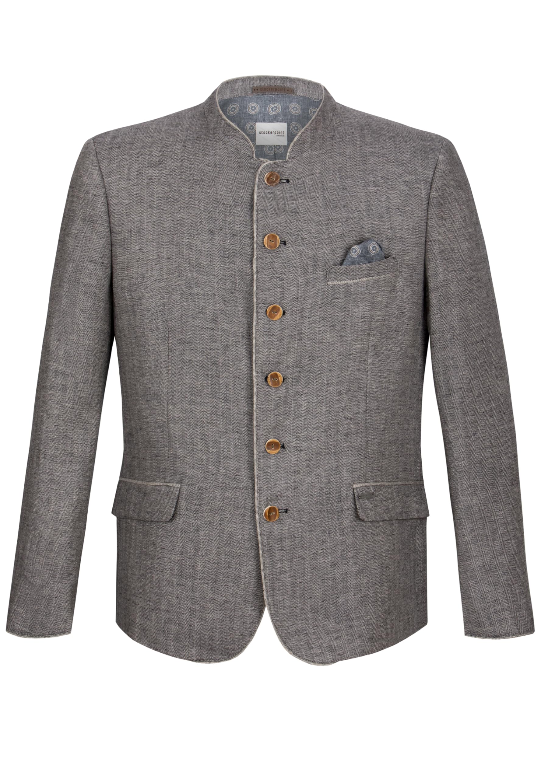 Stockerpoint Herren Trachtensakko Adriano I Größen 44-60 I Traditionelles & hochwertiges Sakko mit Rückenschlitz I Perfekt für Trachten & Festlichkeiten