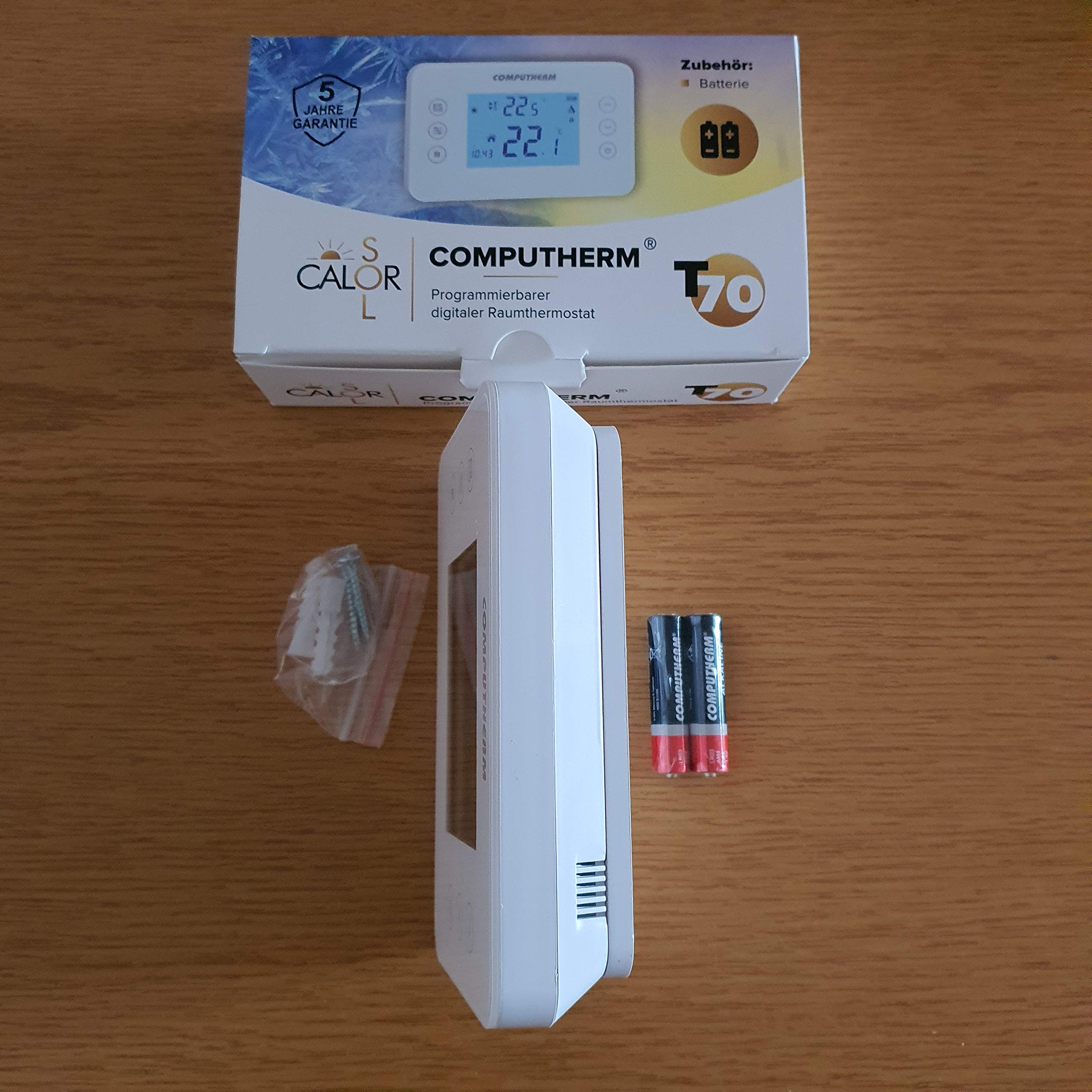 Thermostat d'ambiance numérique programmable COMPUTHERM T-70