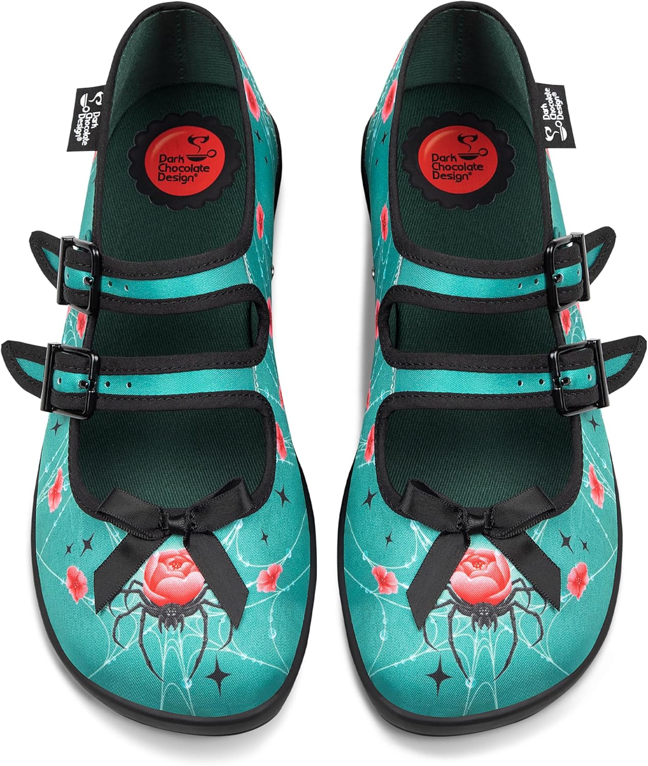 Hot Chocolate Design Bloomfang Women's Mary Jane Flats, Size 9