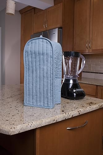 Miniatura 18 de Cubierta acolchada para electrodomésticos de licuadora de color sólido negro