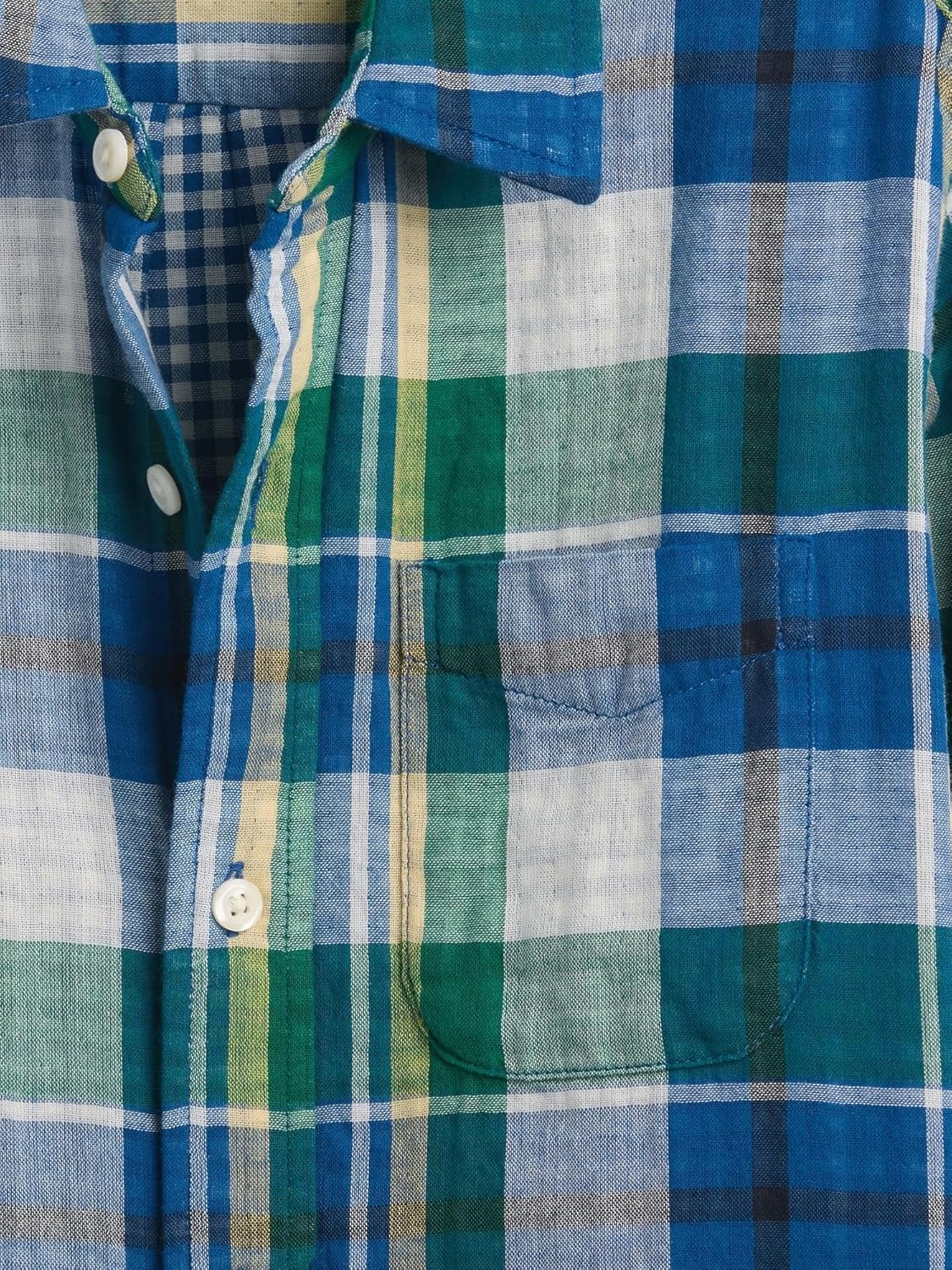 Gap Boys Long Sleeve Button Down Shirt - Image 3