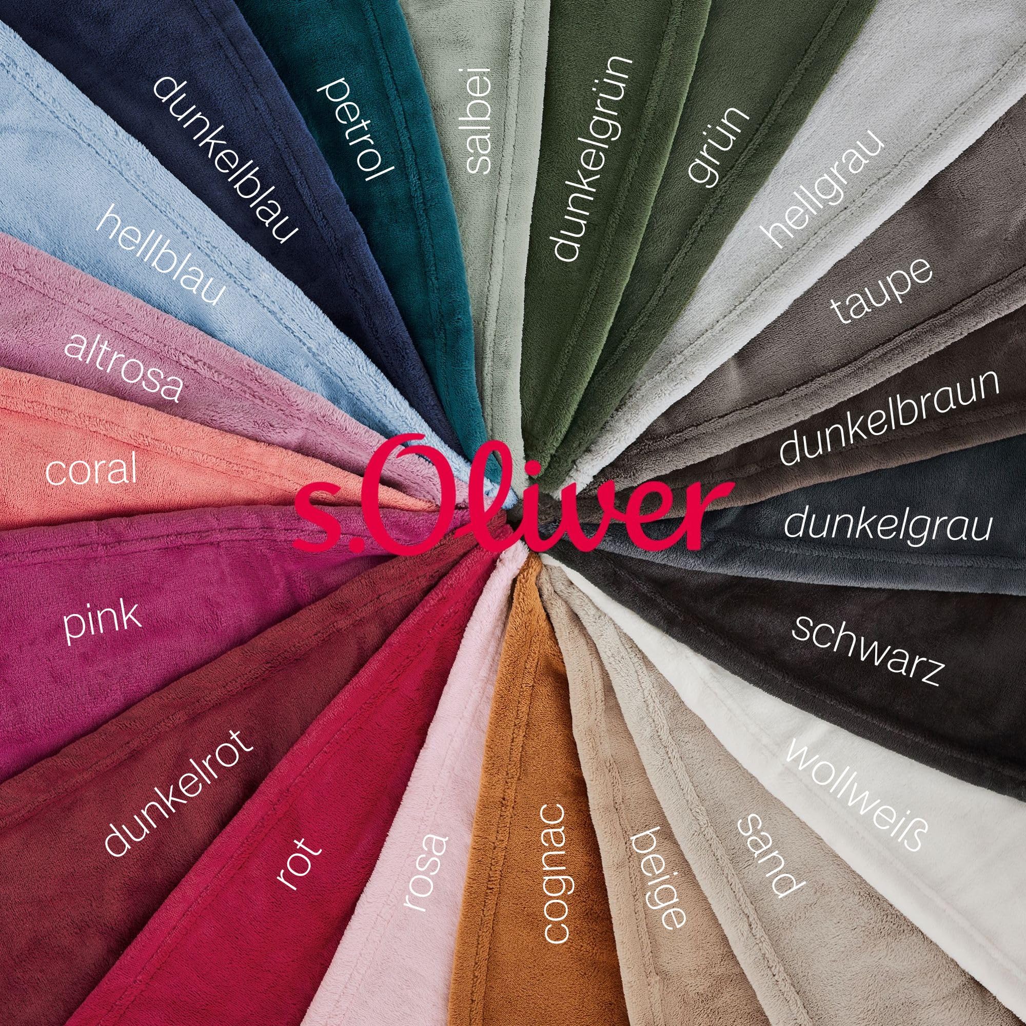 s.Oliver Kuschelsoft Decke 150x200 cm