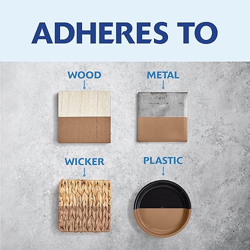 Miniatura 5 de Rust-Oleum Painter's Touch 2X Ultra Cover 334076 - Pintura en aerosol, 12 onzas, color nuez moscada satinado